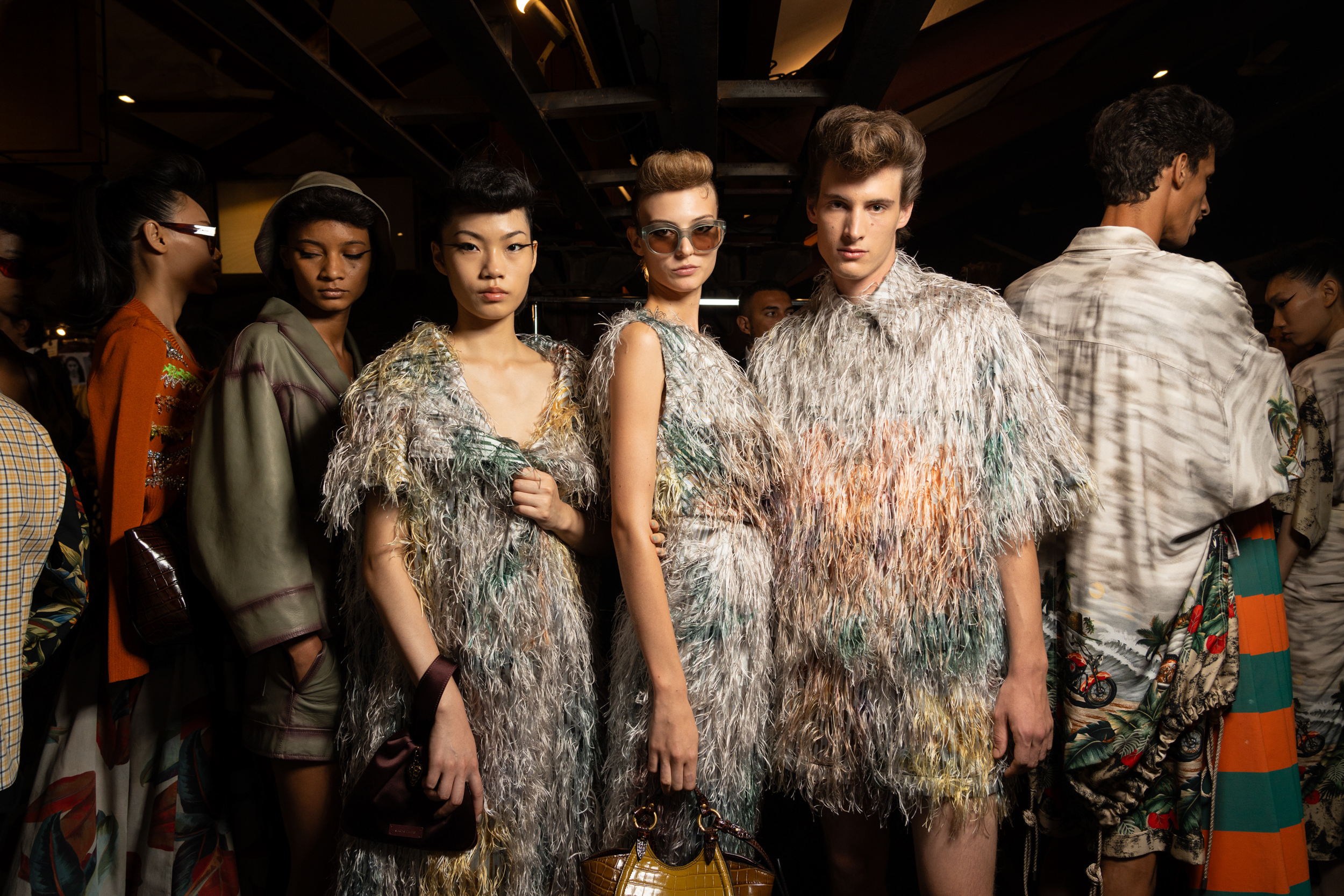 Antonio Marras Spring 2025 Fashion Show Backstage