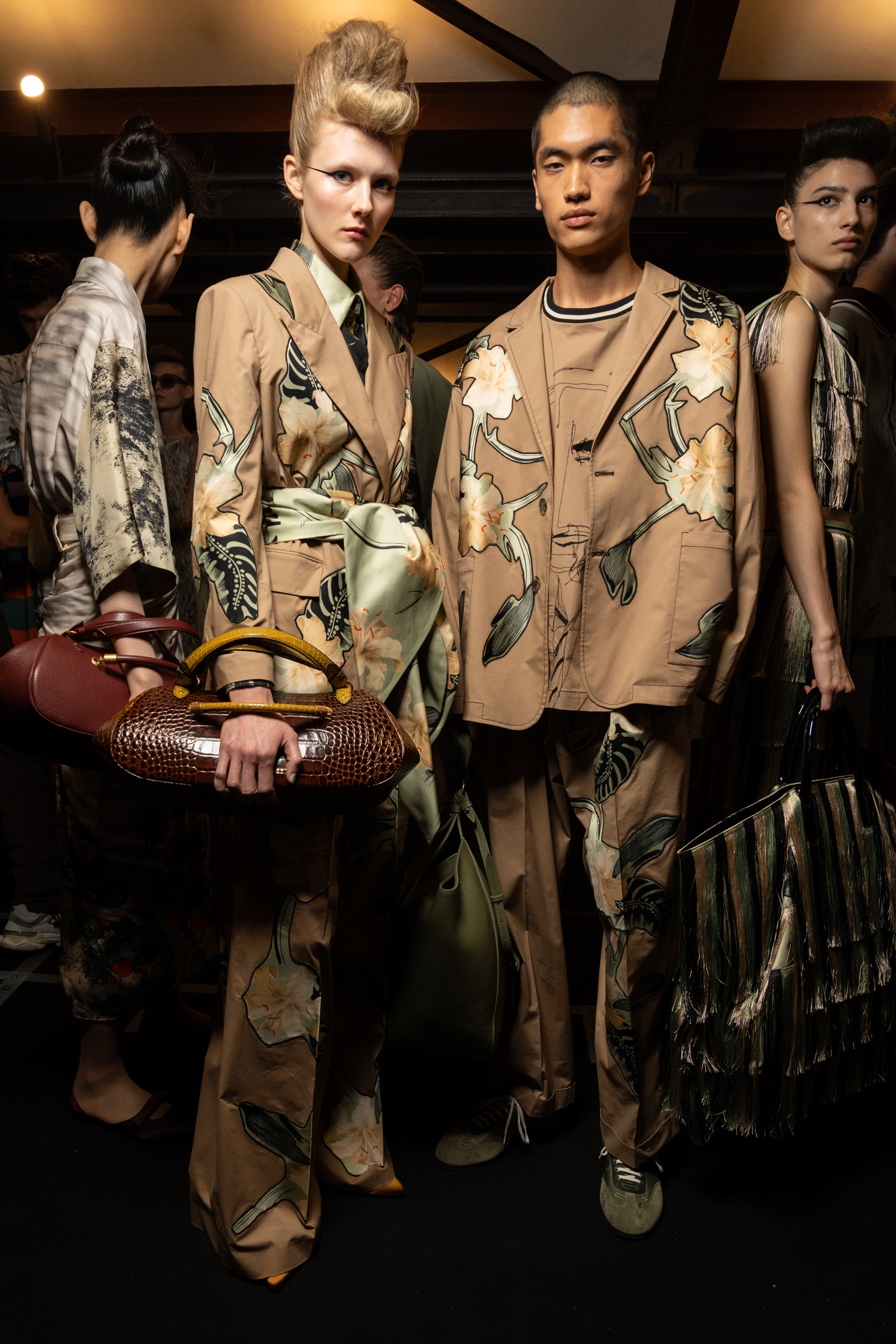 Antonio Marras Spring 2025 Fashion Show Backstage