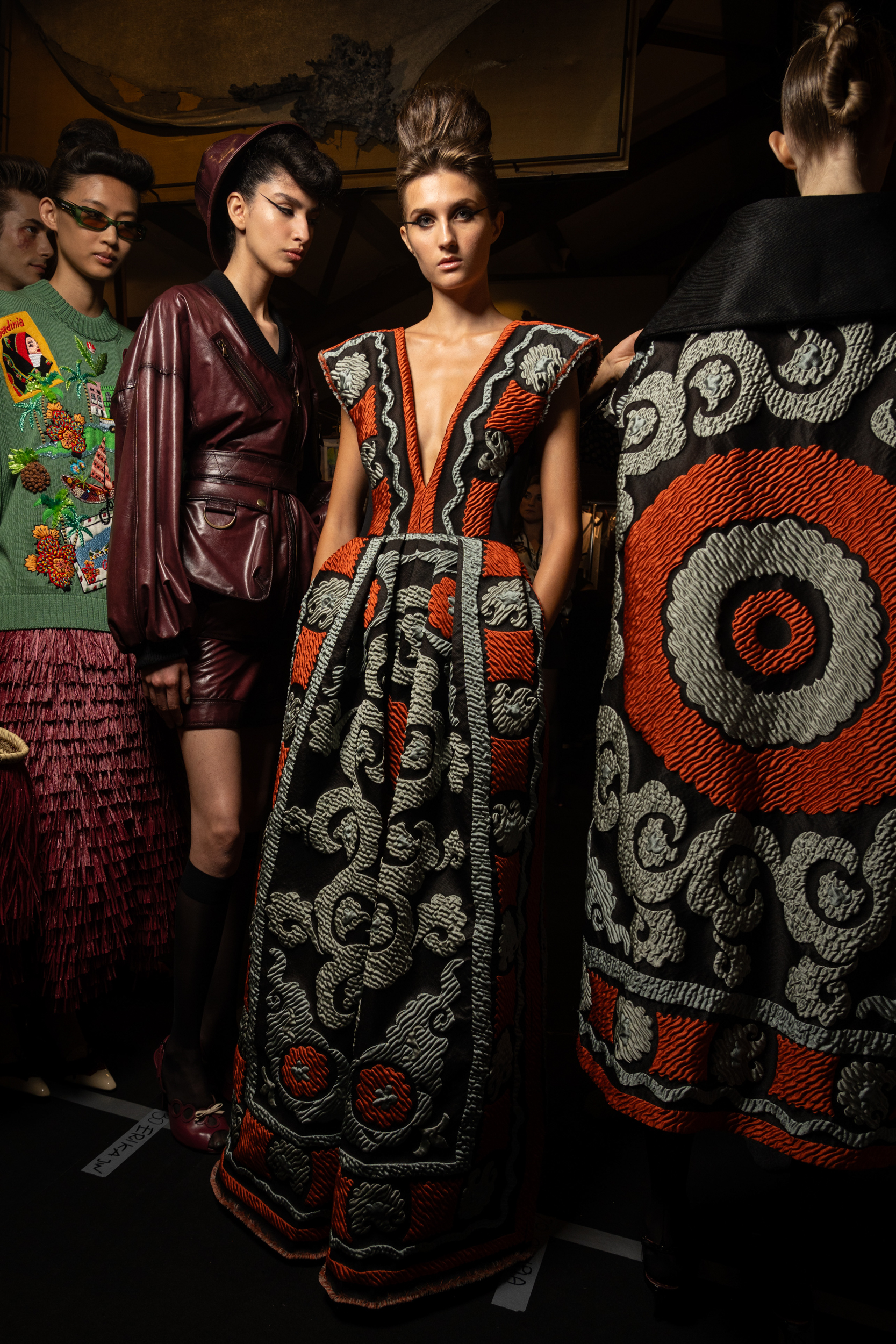 Antonio Marras Spring 2025 Fashion Show Backstage