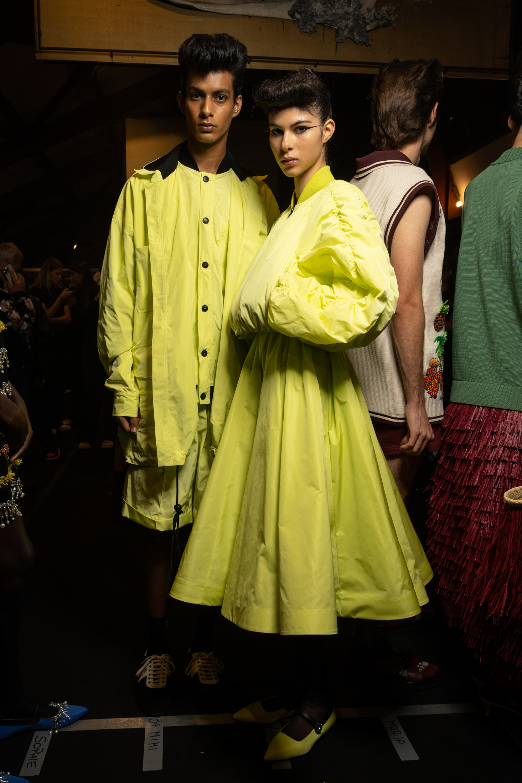 Antonio Marras Spring 2025 Fashion Show Backstage