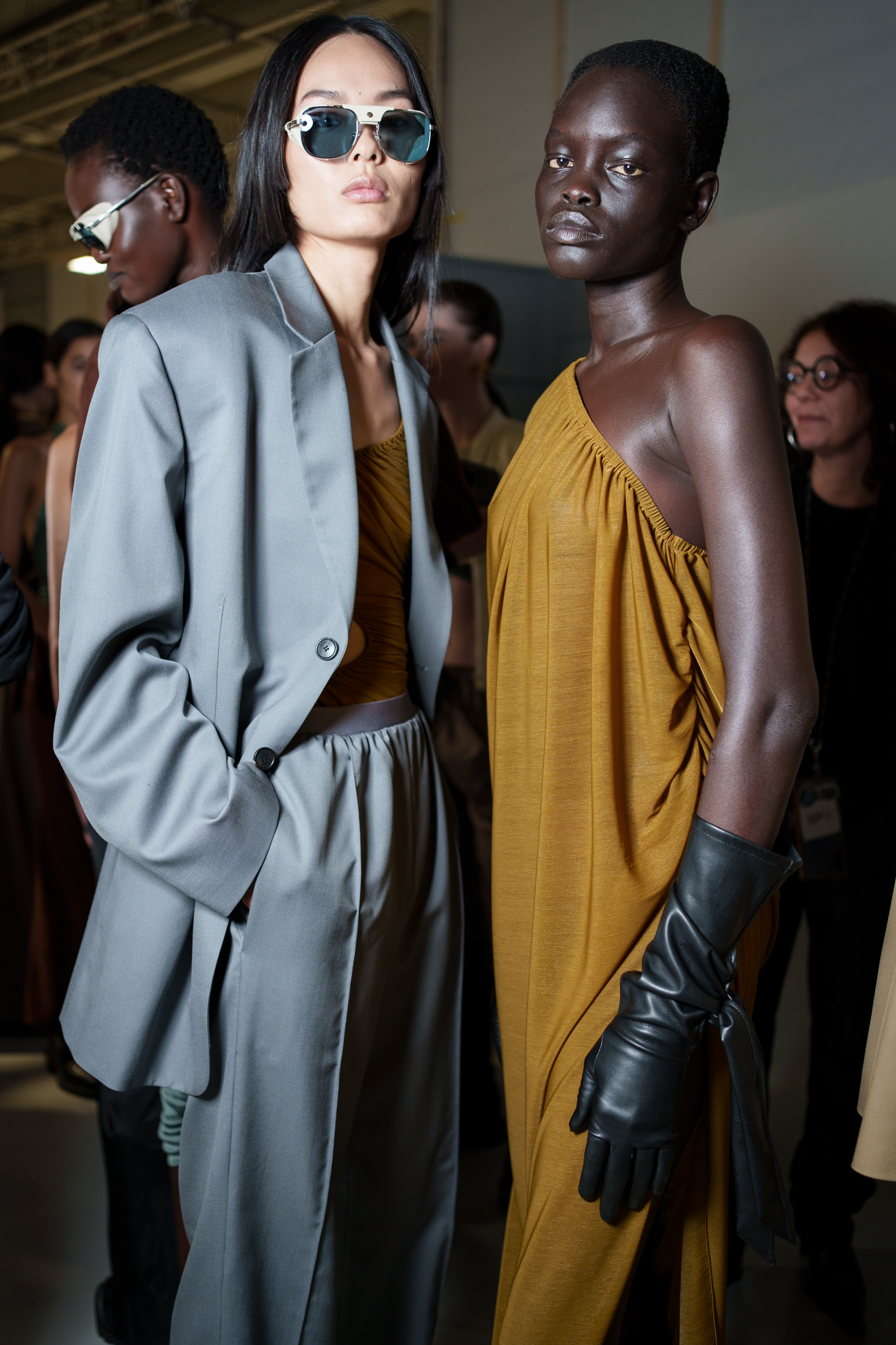 Atlein Spring 2025 Fashion Show Backstage