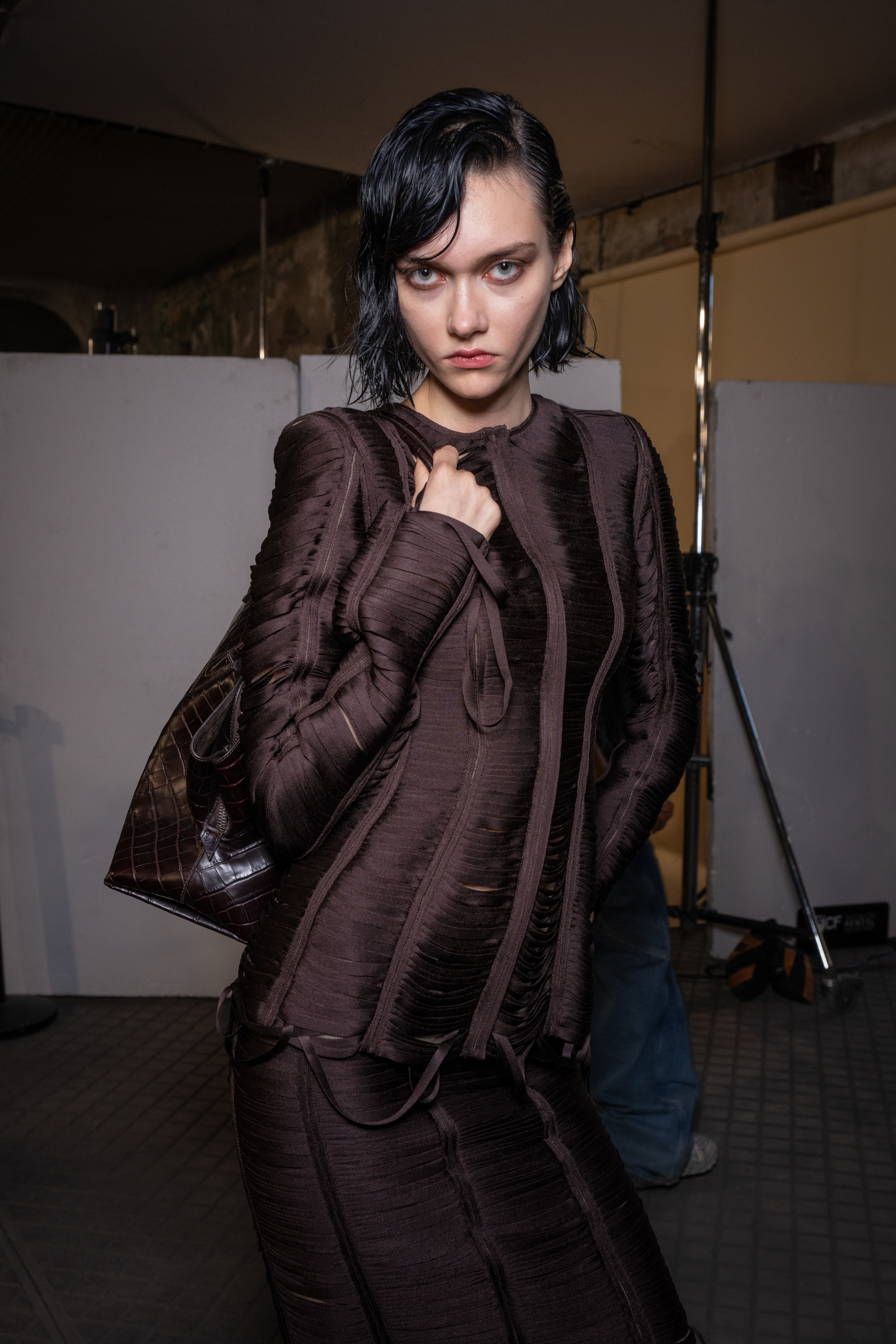 The Attico Spring 2025 Fashion Show Backstage