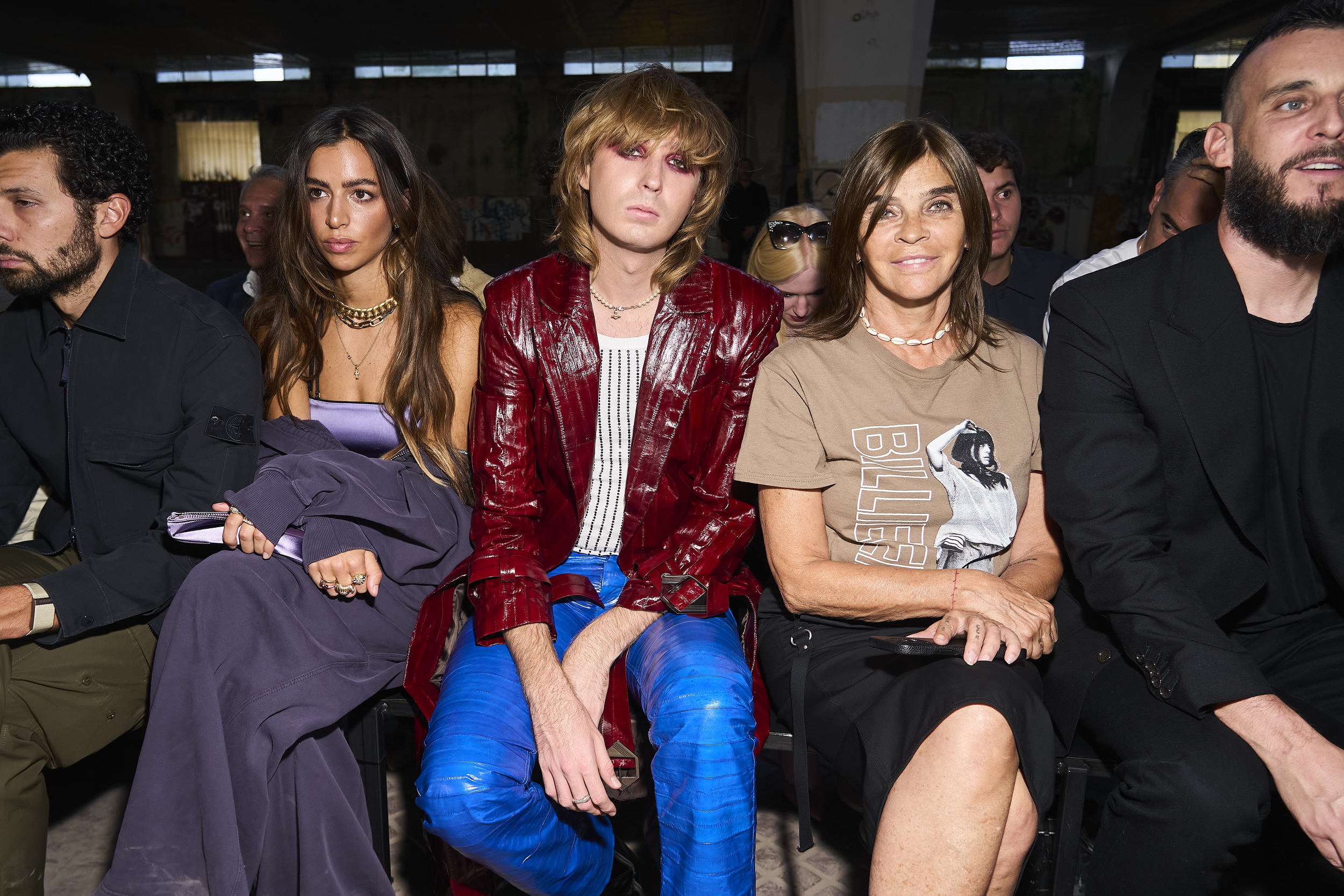 The Attico Spring 2025 Fashion Show Front Row