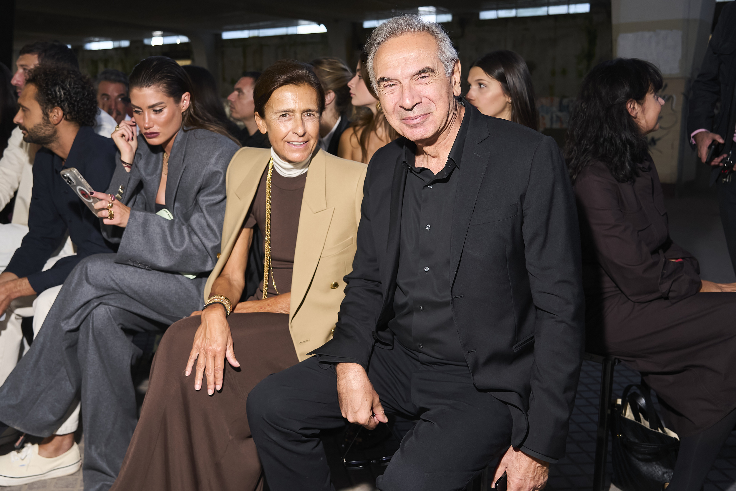 The Attico Spring 2025 Fashion Show Front Row