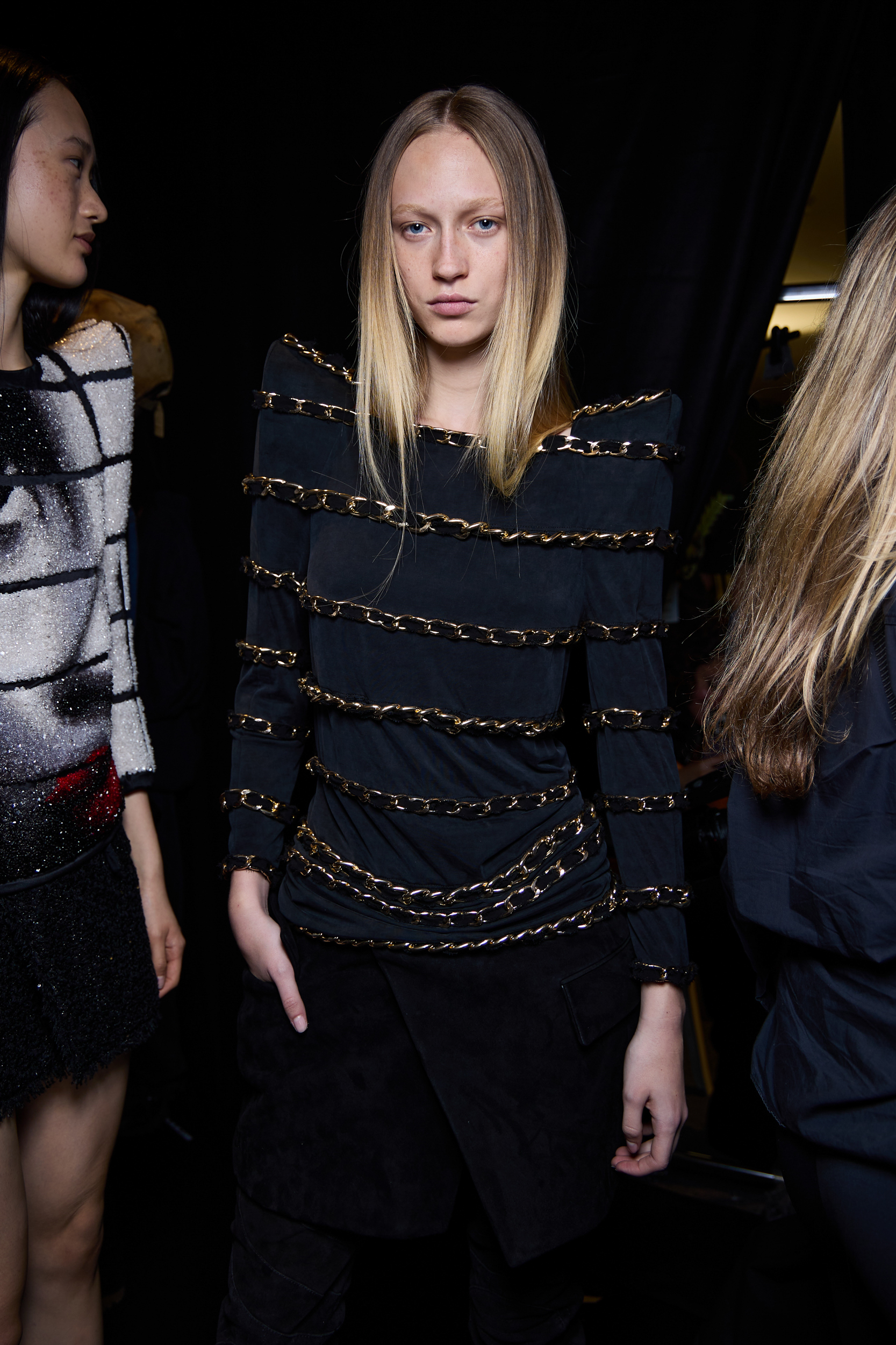 Balmain Spring 2025 Fashion Show Backstage