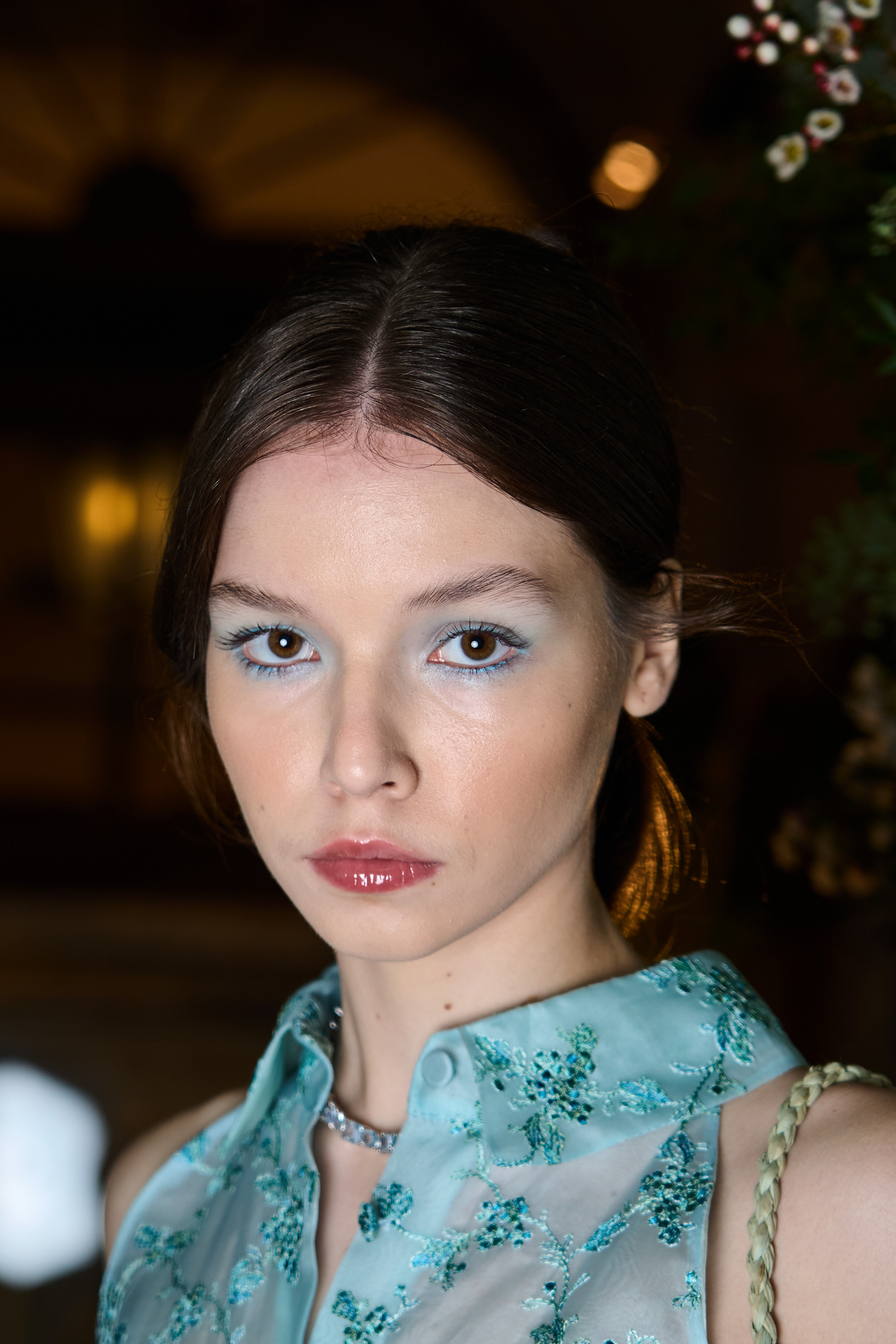 Luisa Beccaria Spring 2025 Fashion Show Backstage