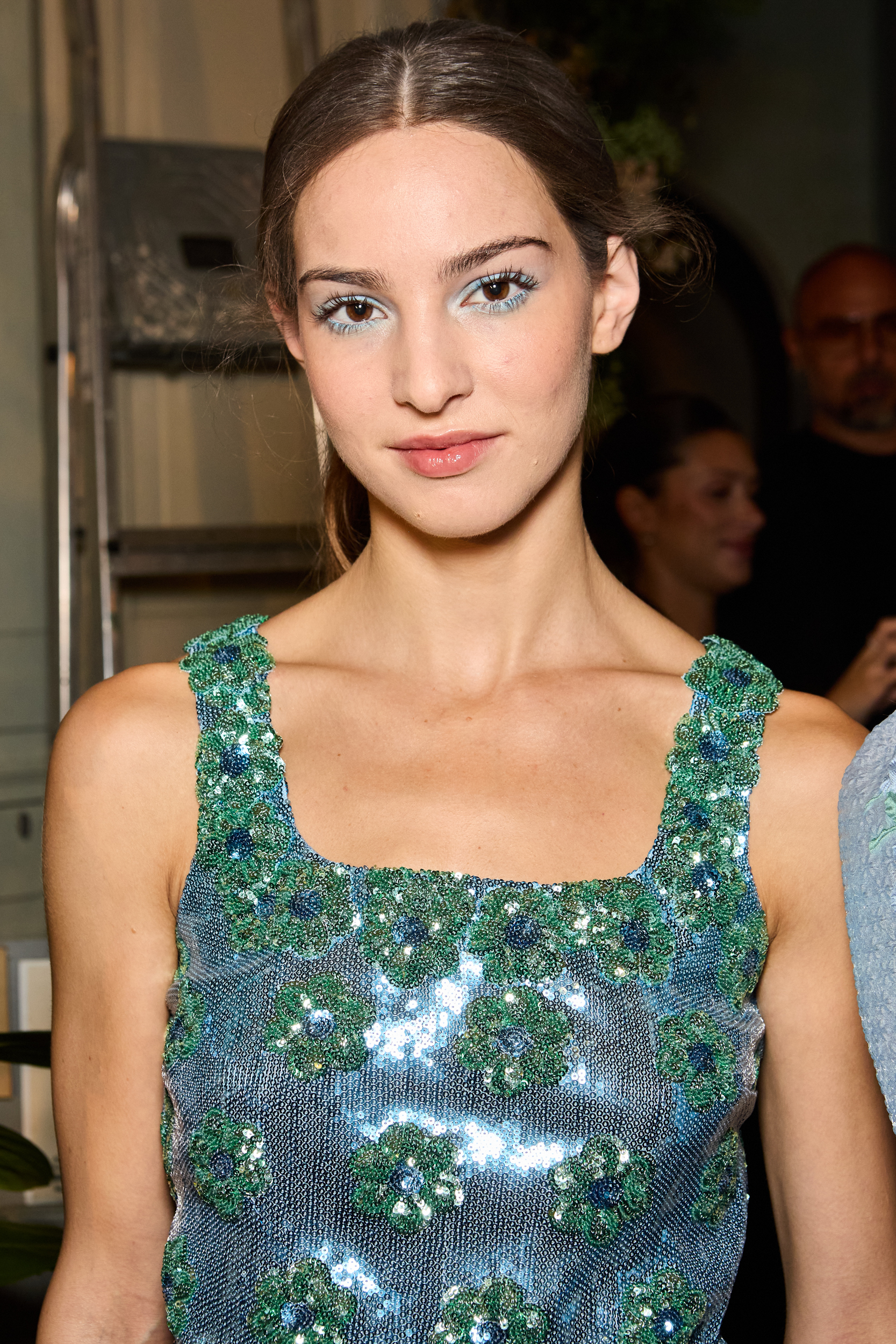 Luisa Beccaria Spring 2025 Fashion Show Backstage