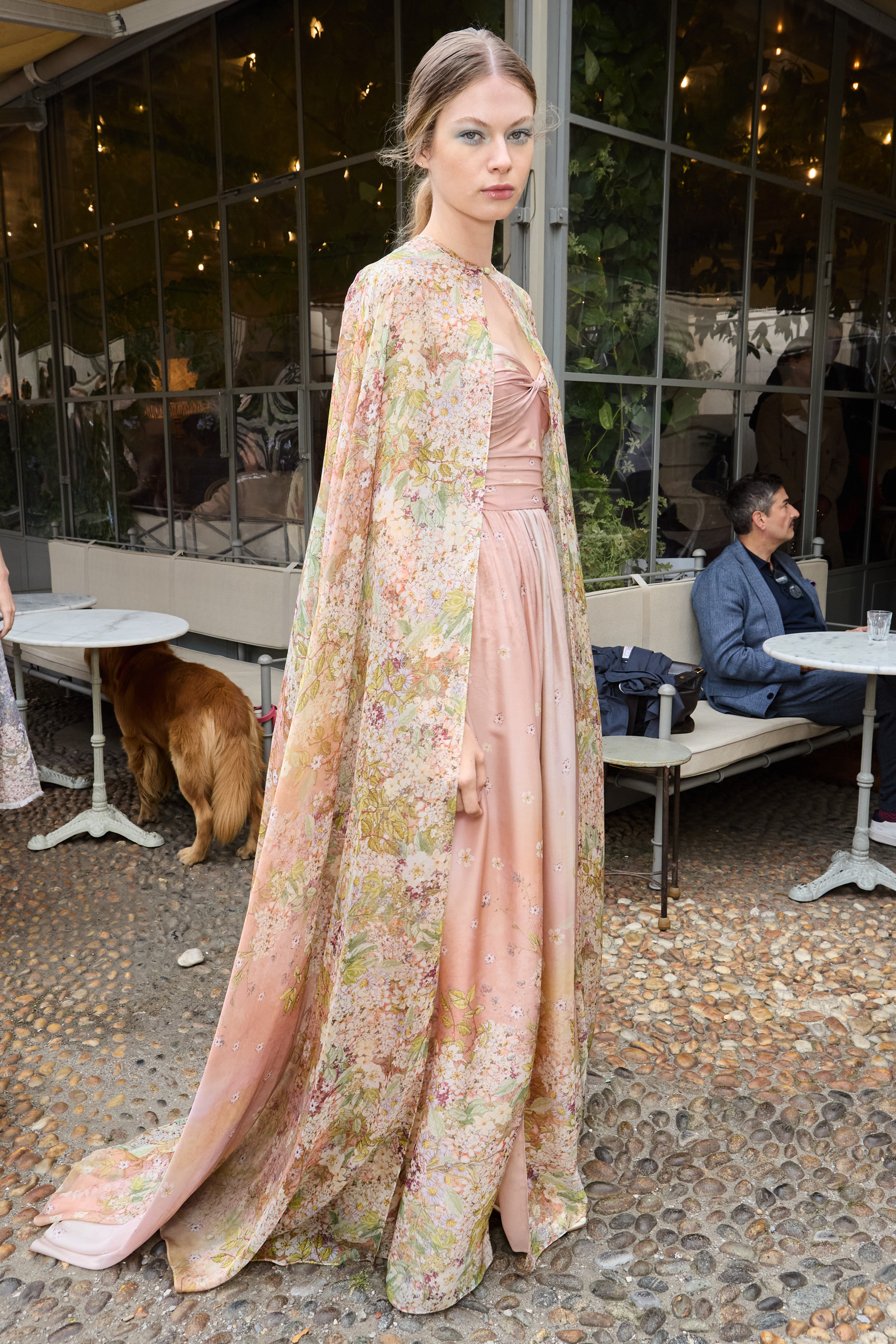 Luisa Beccaria Spring 2025 Fashion Show Backstage