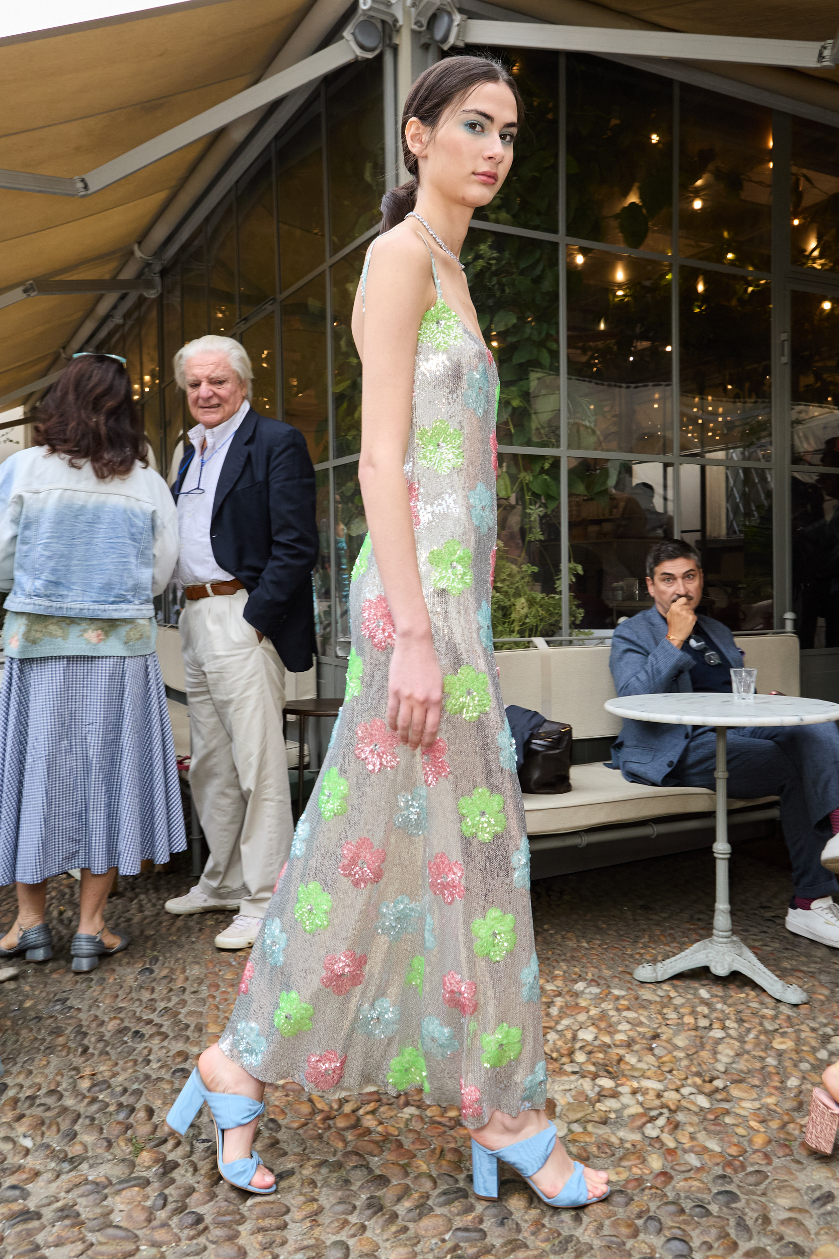 Luisa Beccaria Spring 2025 Fashion Show Backstage