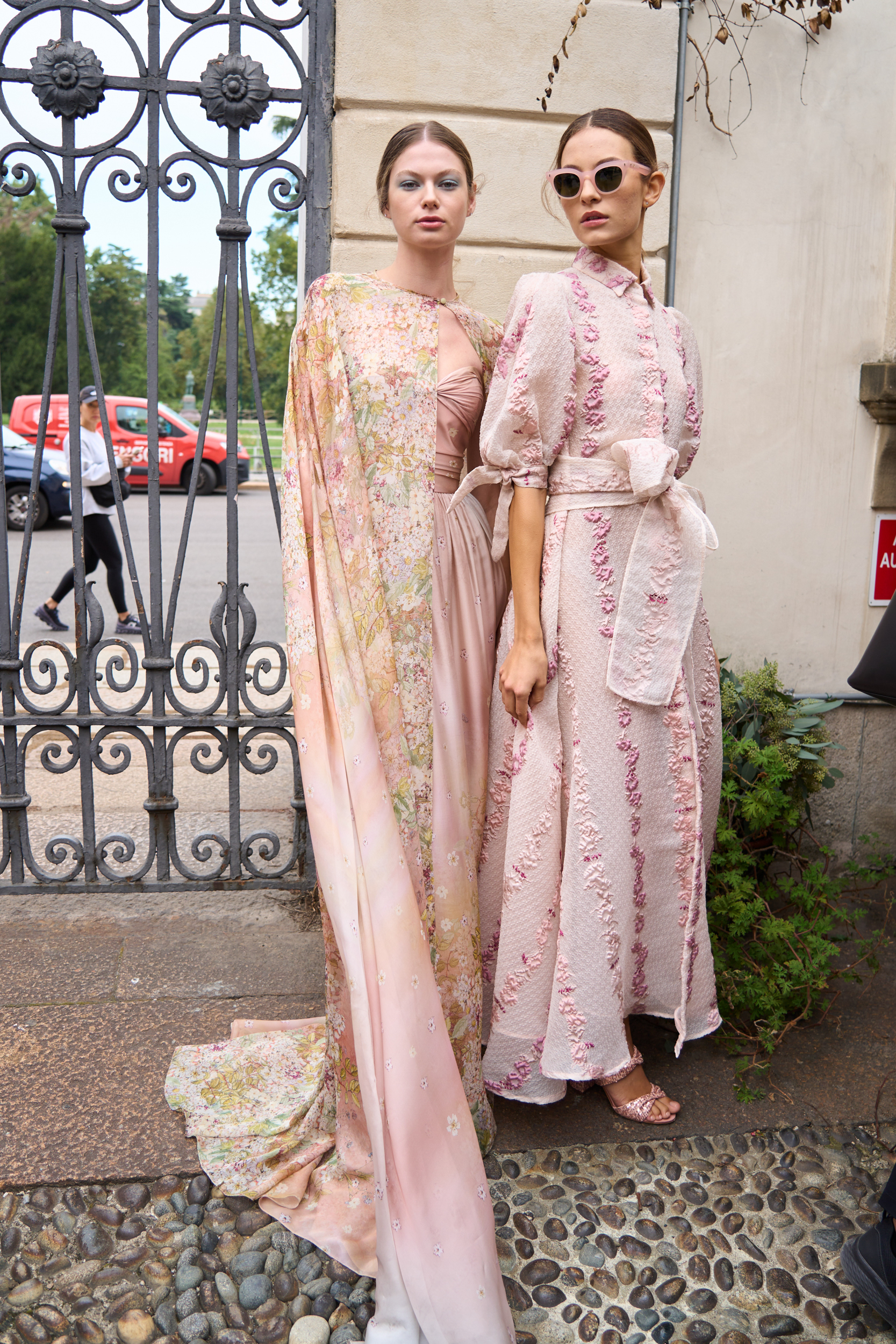 Luisa Beccaria Spring 2025 Fashion Show Backstage