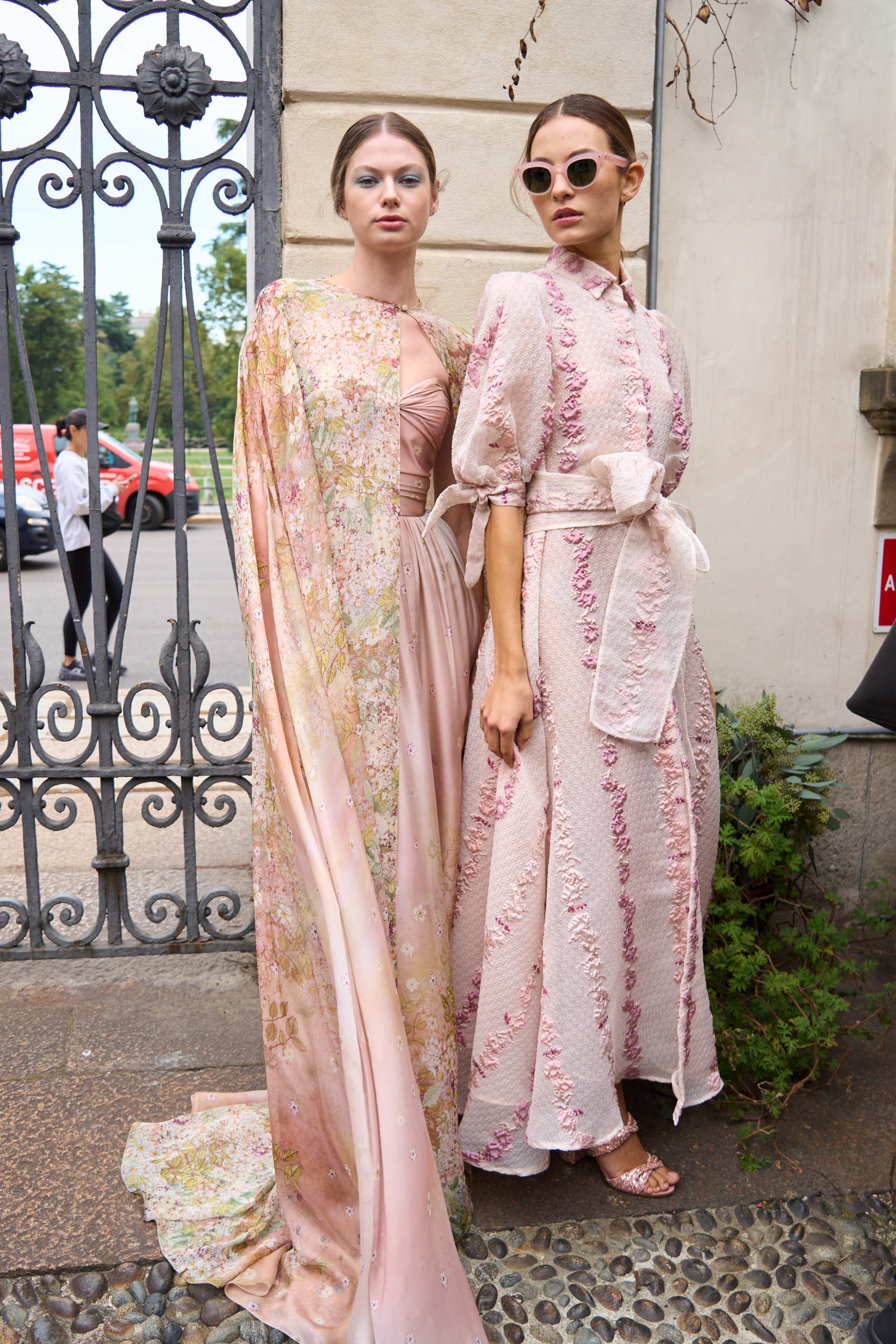 Luisa Beccaria Spring 2025 Fashion Show Backstage