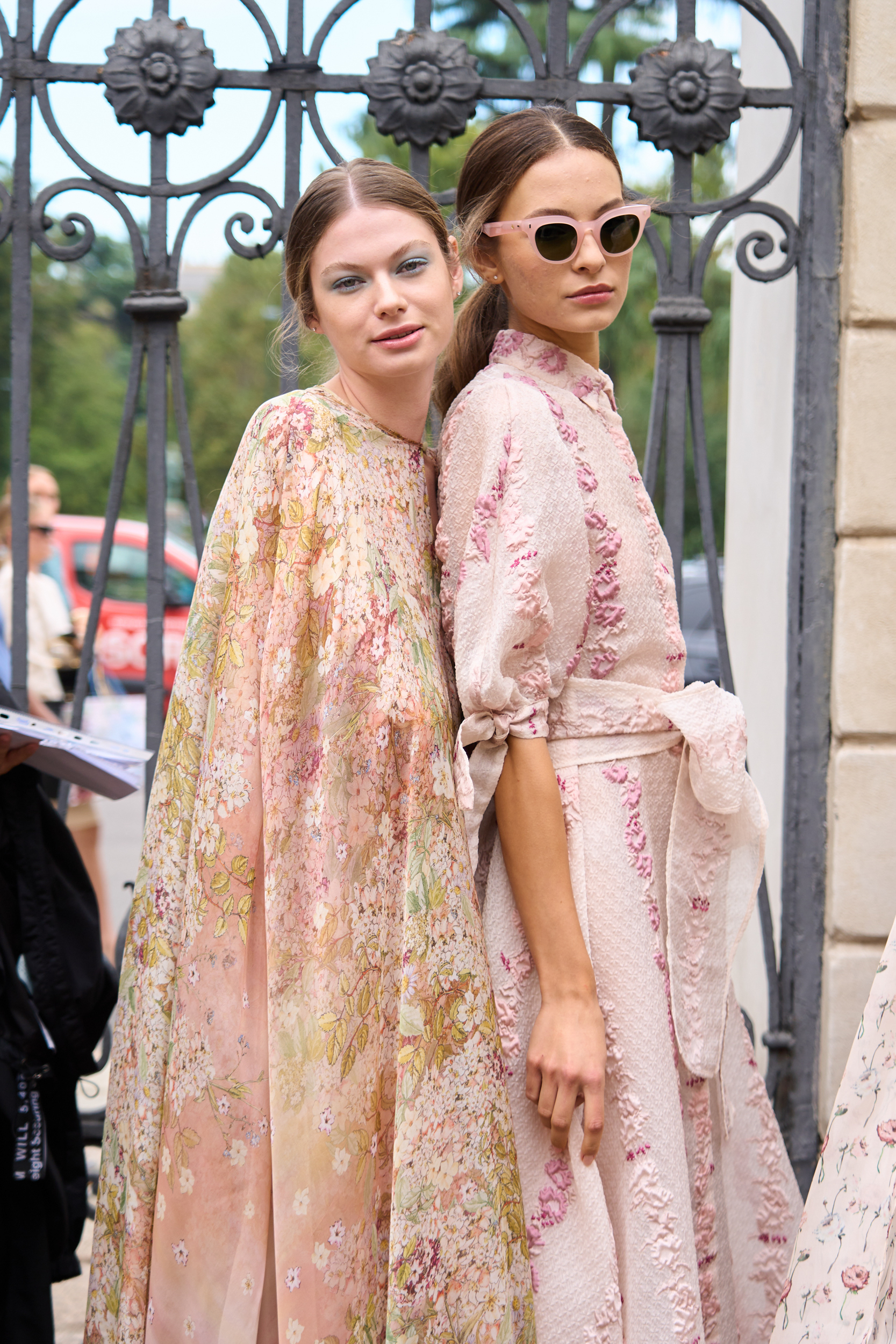 Luisa Beccaria Spring 2025 Fashion Show Backstage