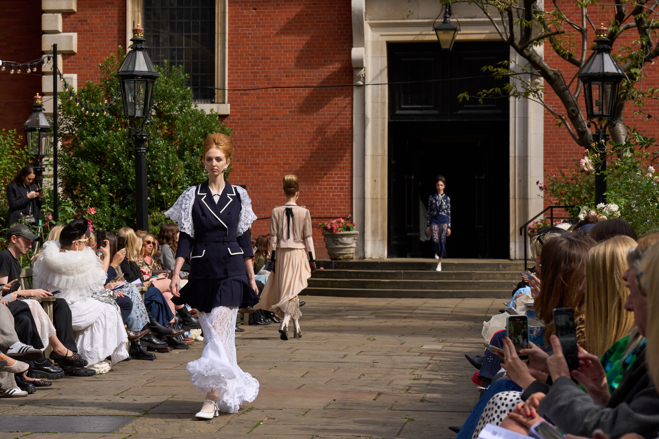 Bora Aksu Spring 2025 Fashion Show Atmosphere