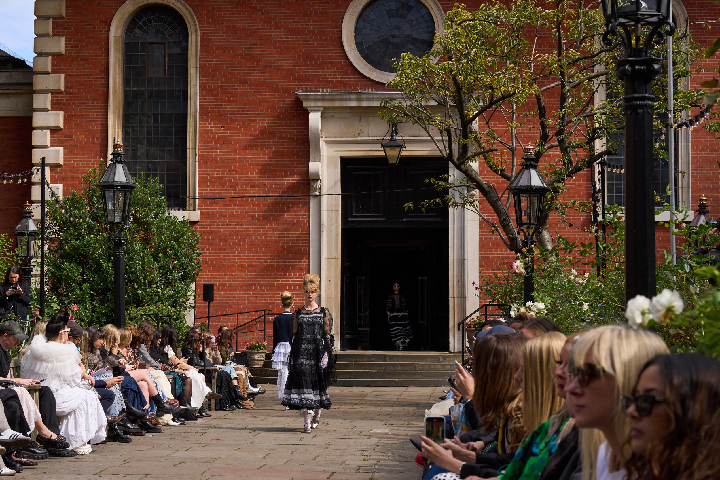 Bora Aksu Spring 2025 Fashion Show Atmosphere