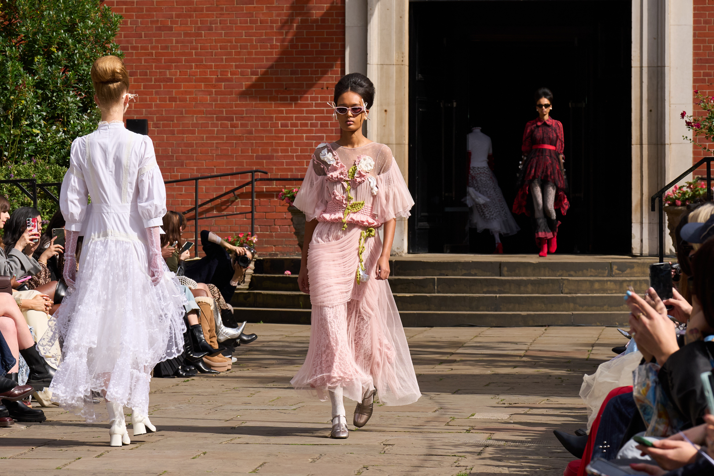 Bora Aksu Spring 2025 Fashion Show Atmosphere