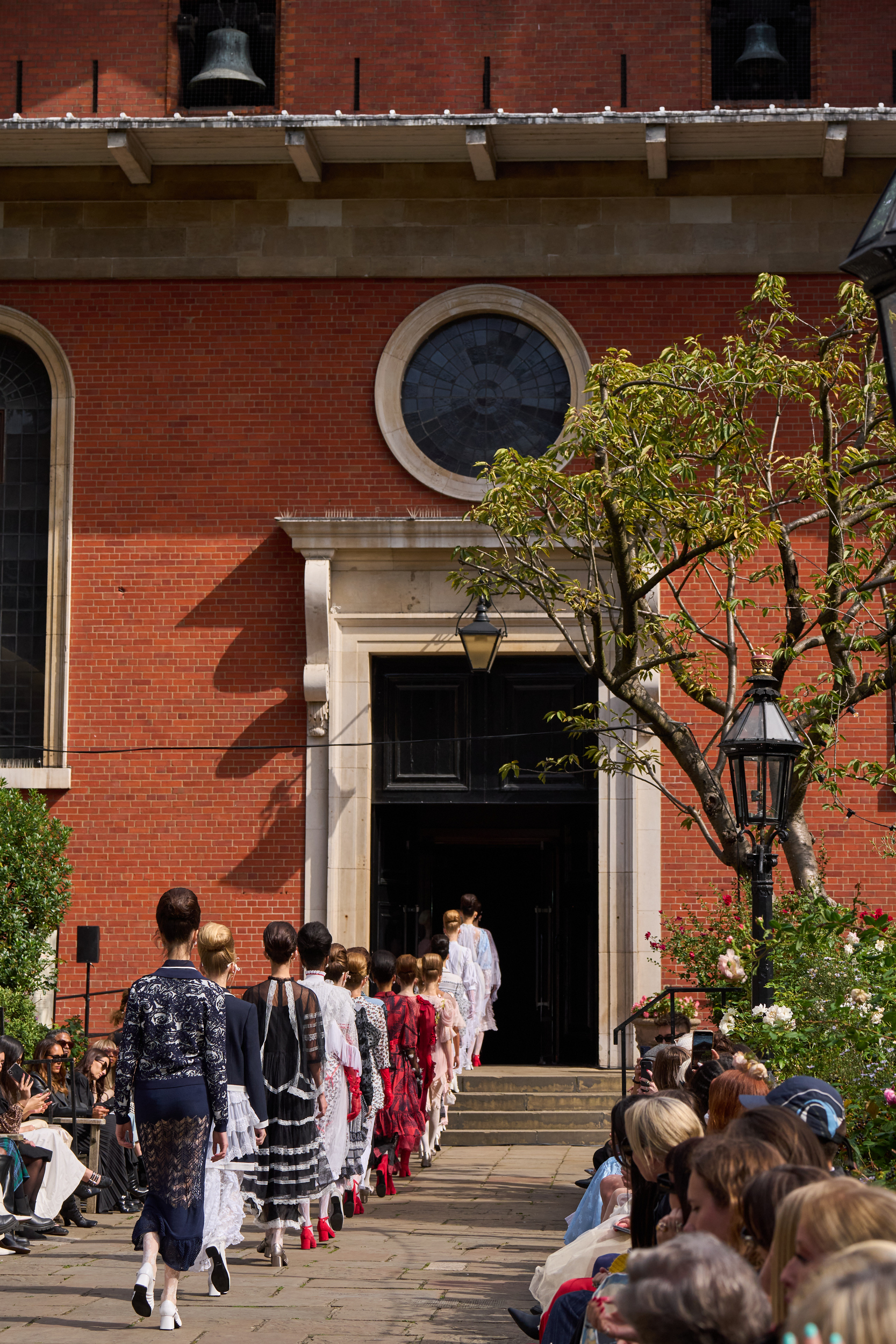 Bora Aksu Spring 2025 Fashion Show Atmosphere