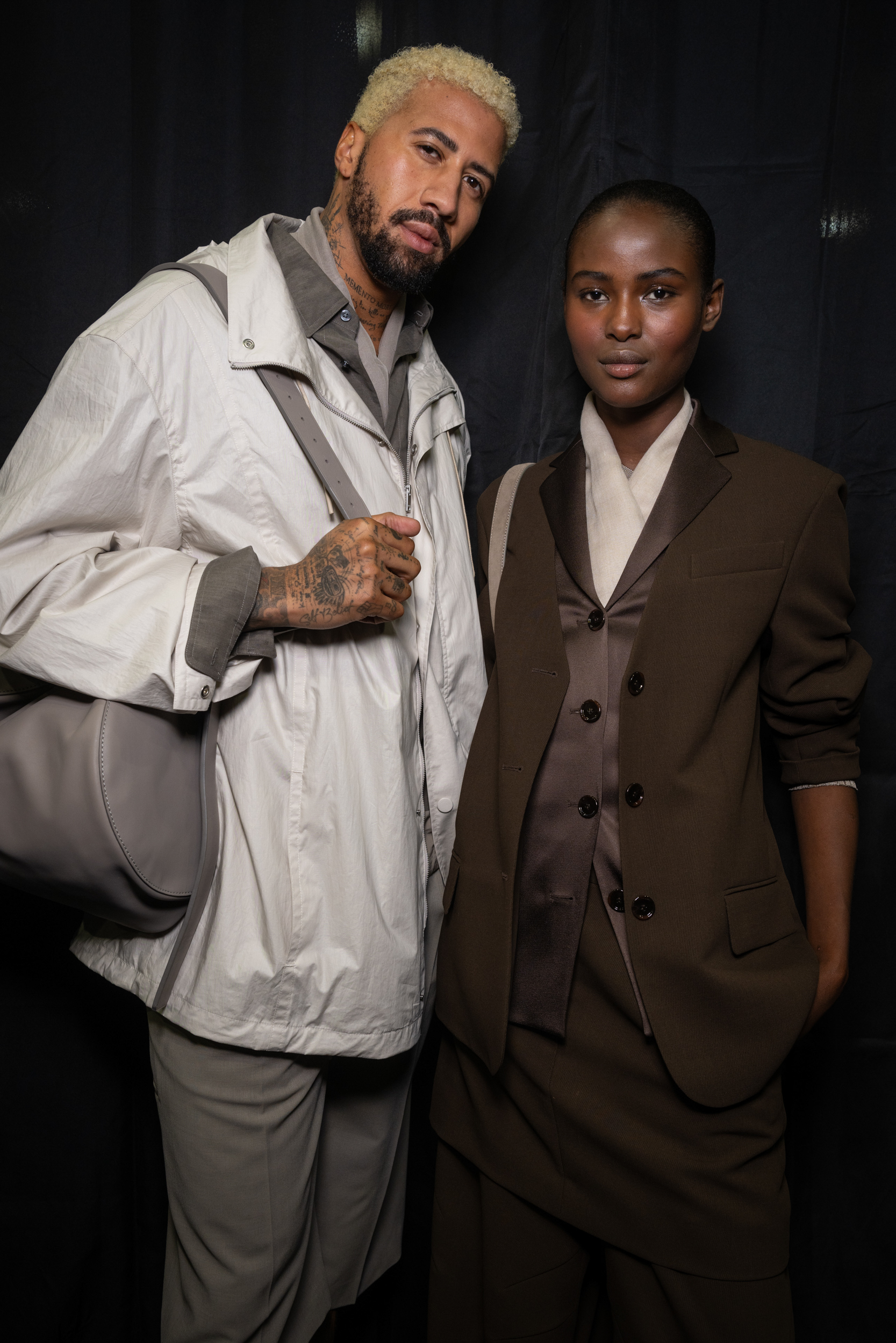 Boss Spring 2025 Fashion Show Backstage