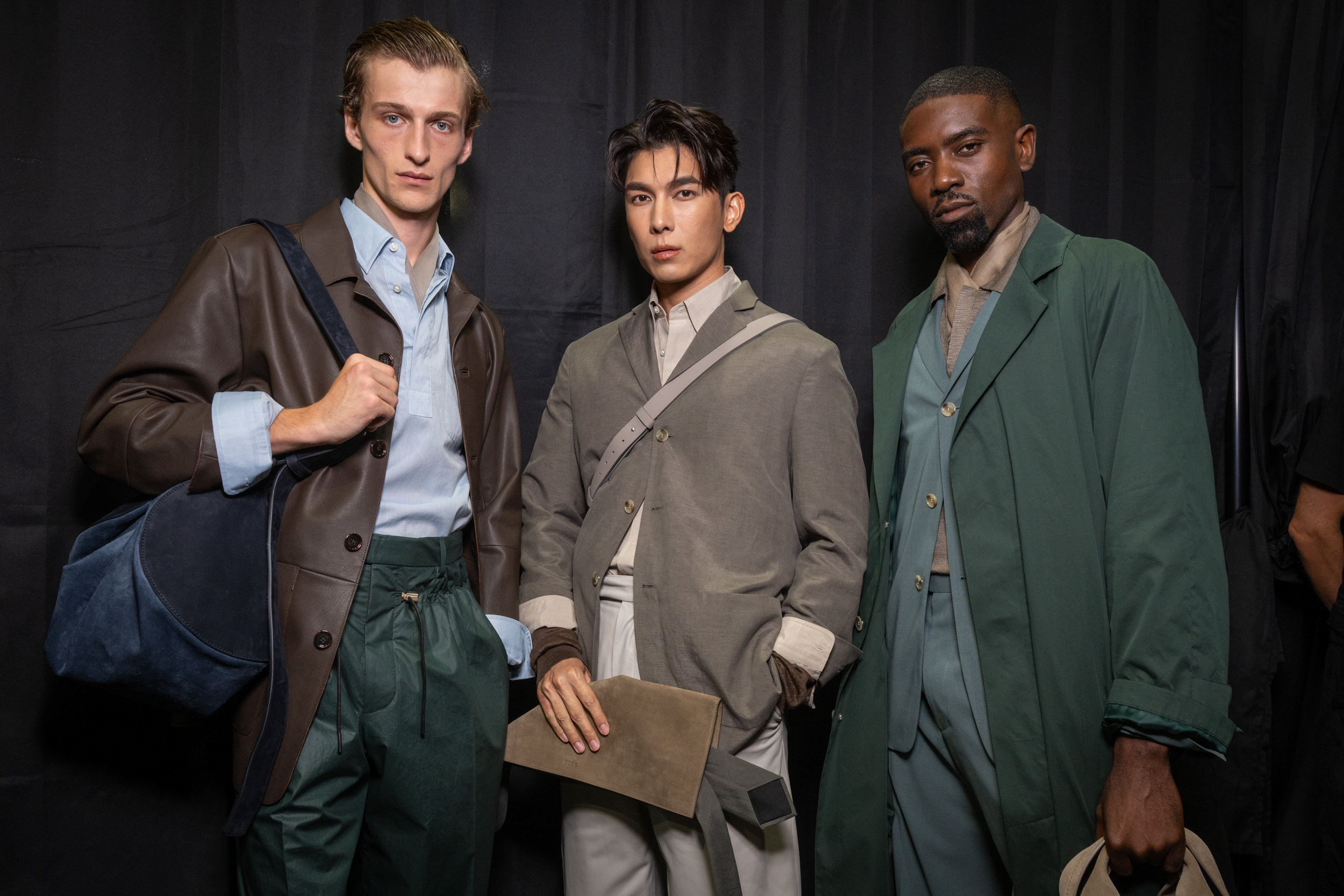 Boss Spring 2025 Fashion Show Backstage