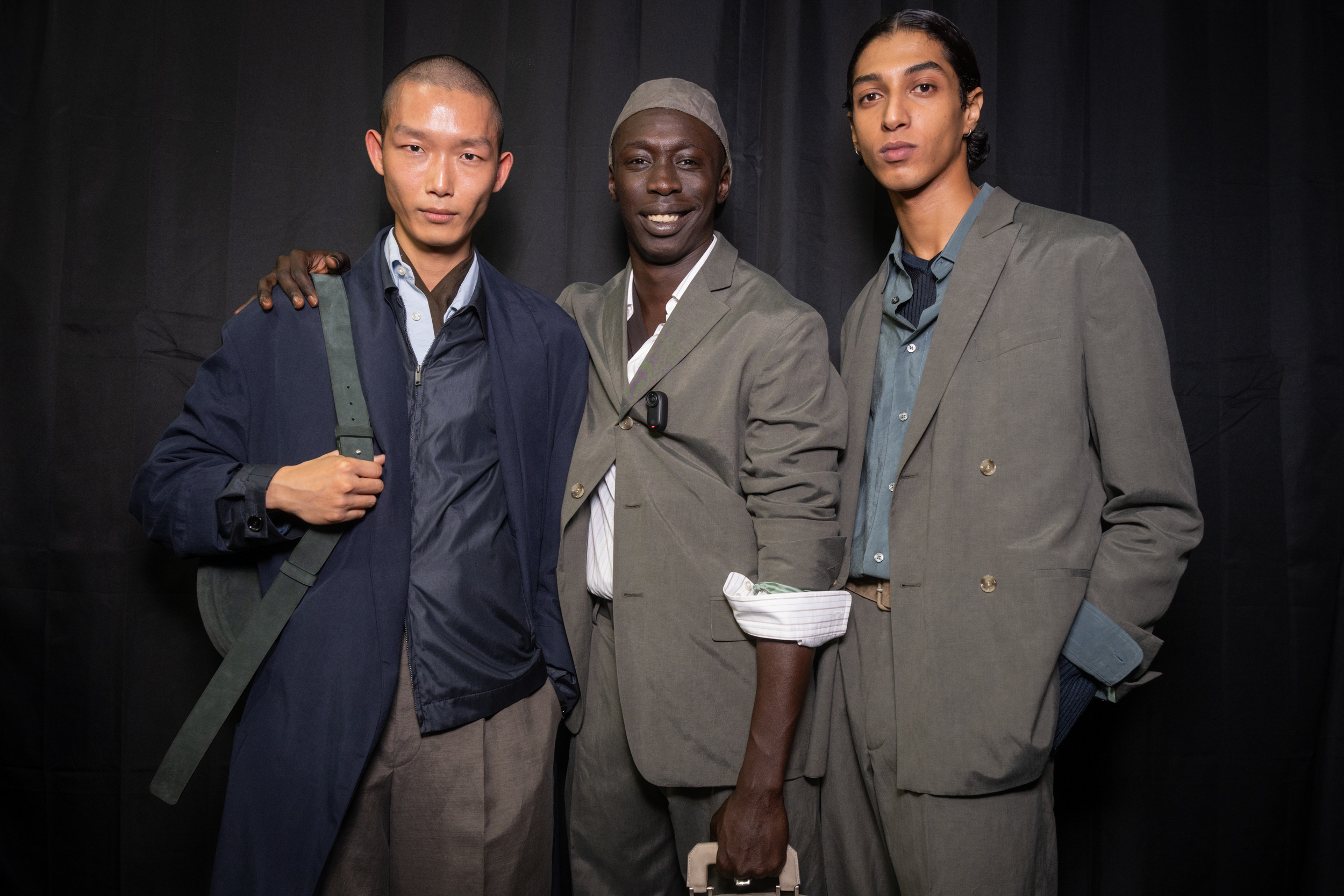 Boss Spring 2025 Fashion Show Backstage