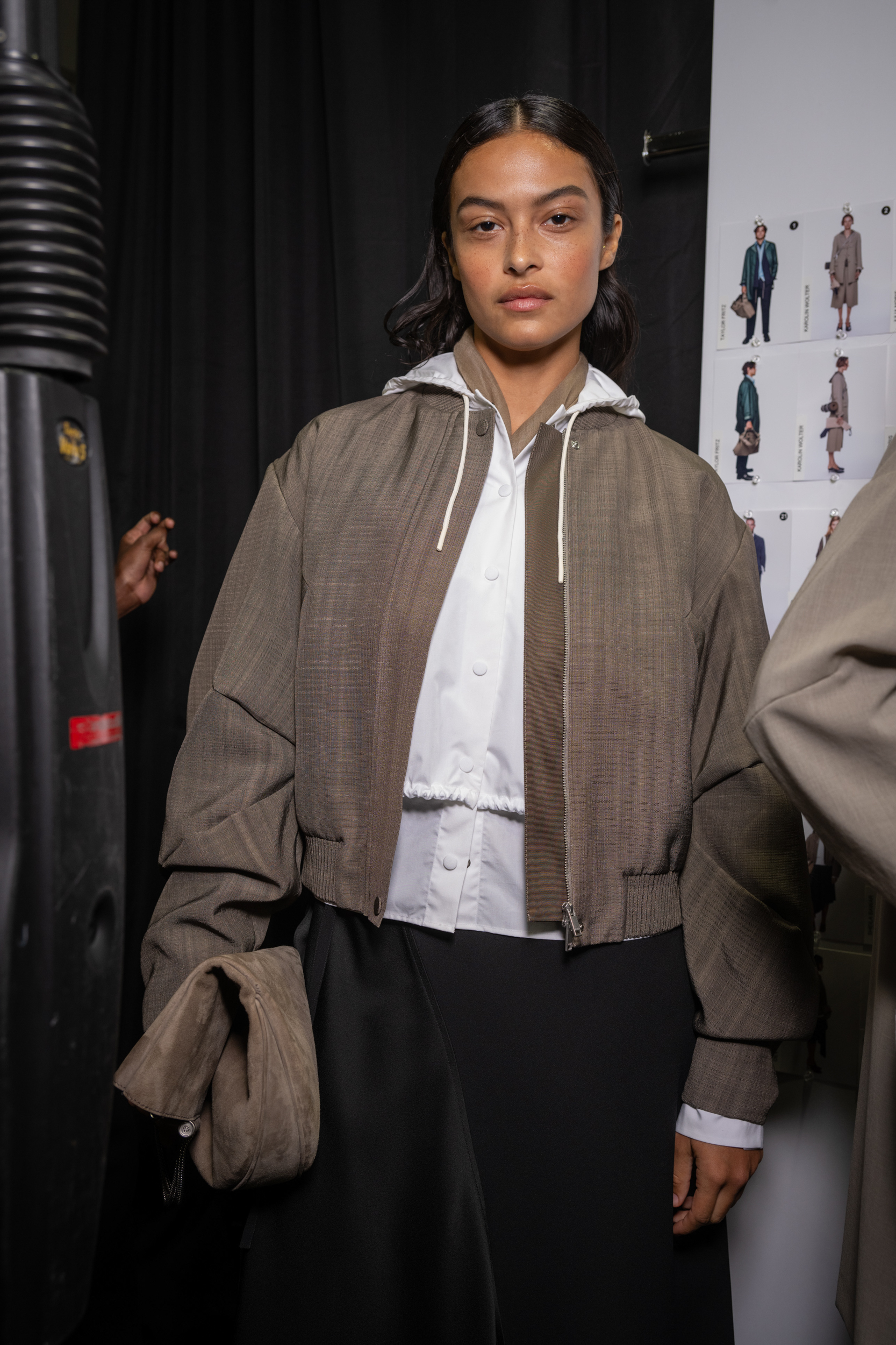 Boss Spring 2025 Fashion Show Backstage