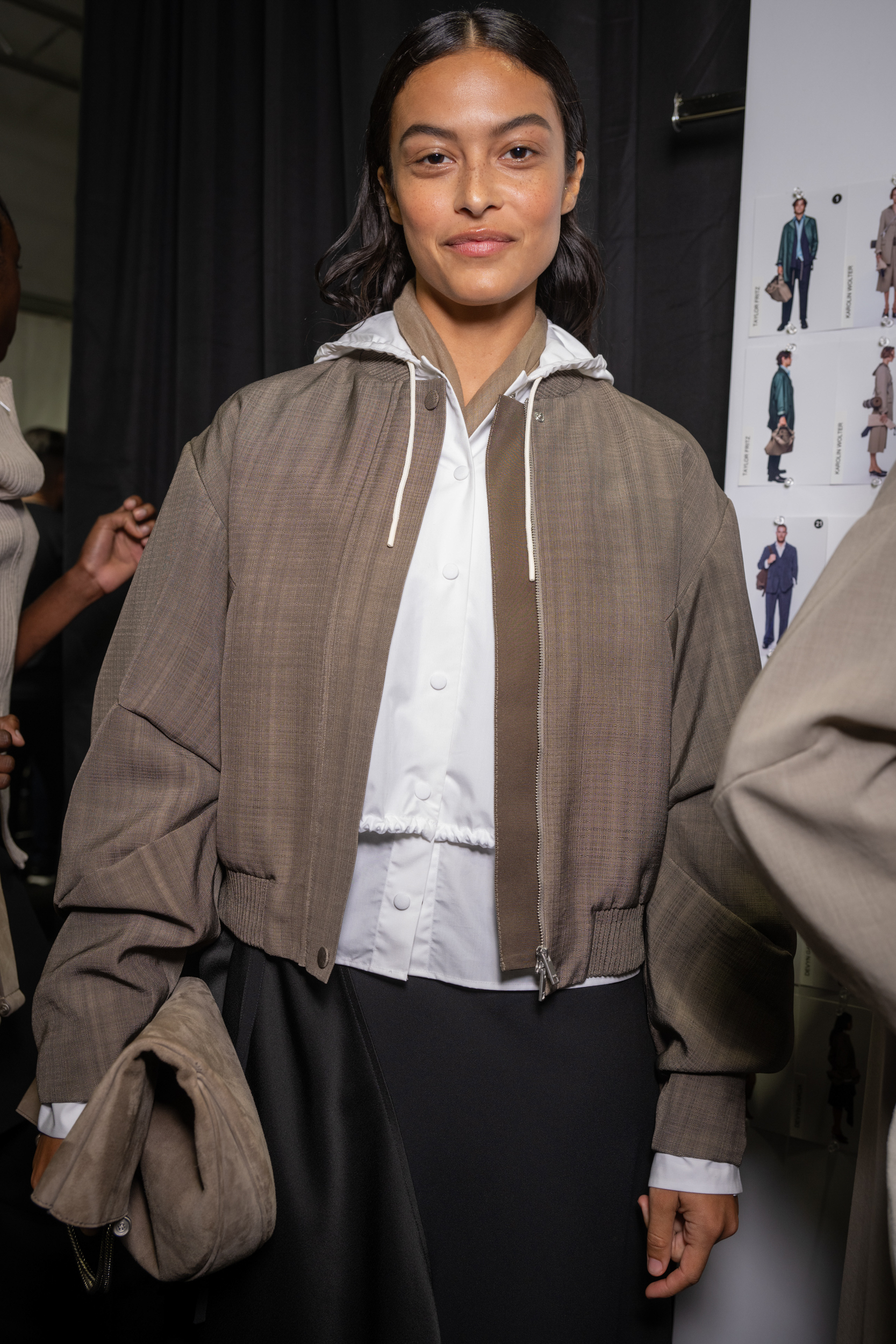 Boss Spring 2025 Fashion Show Backstage