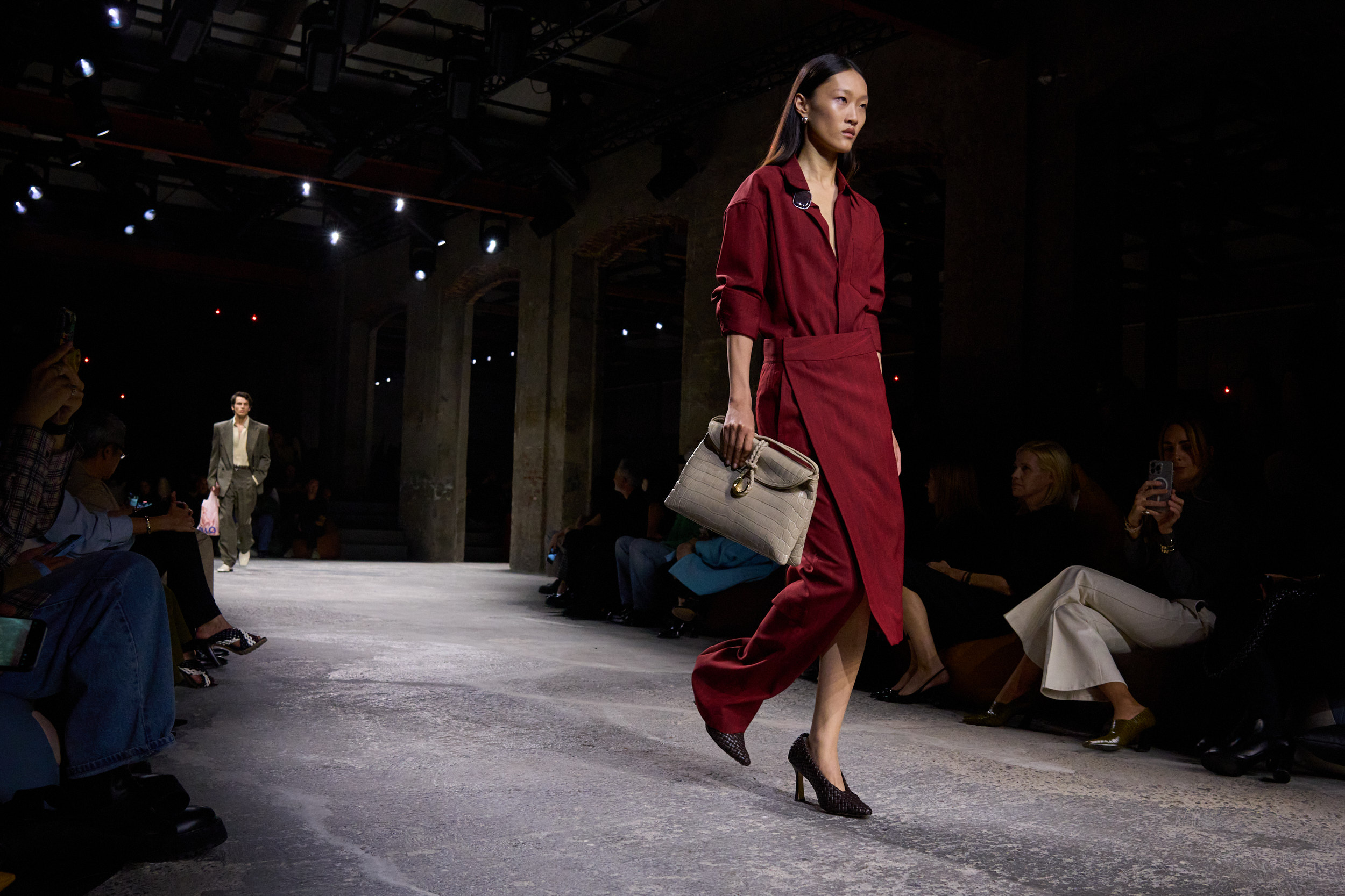 Bottega Veneta Spring 2025 Fashion Show Atmosphere