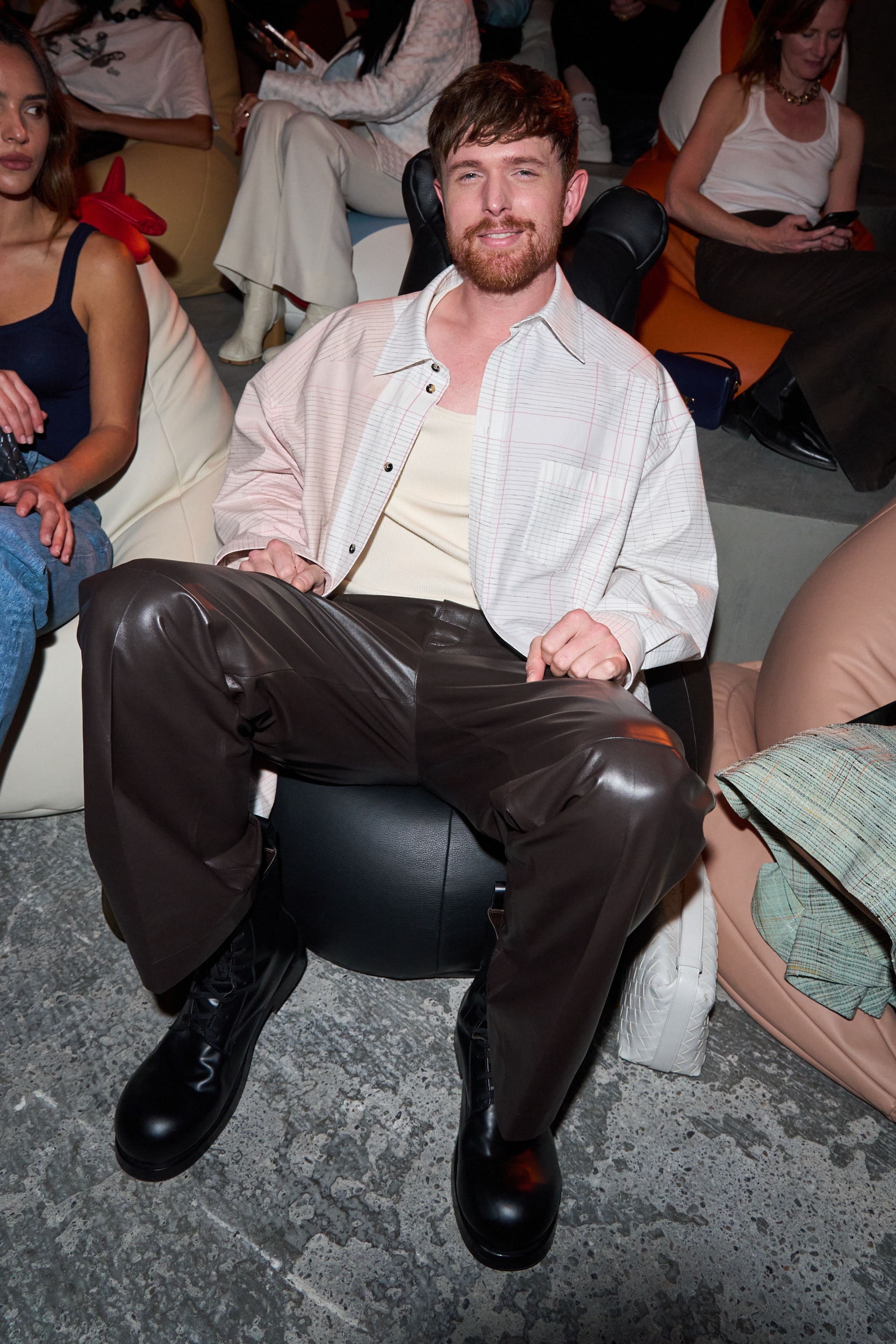 Bottega Veneta Spring 2025 Fashion Show Front Row