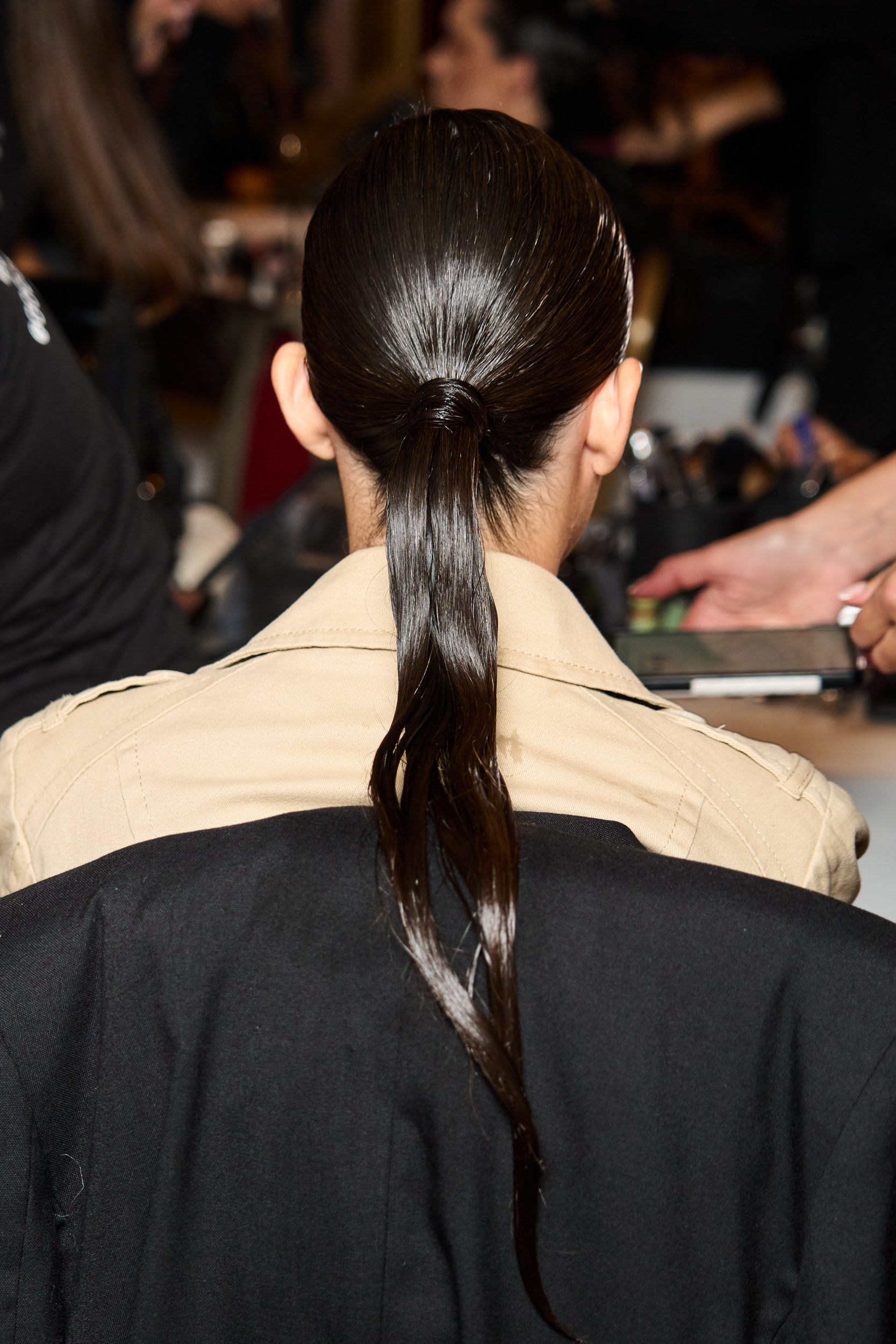 Malan Breton Fantome Spring 2025 Fashion Show Backstage