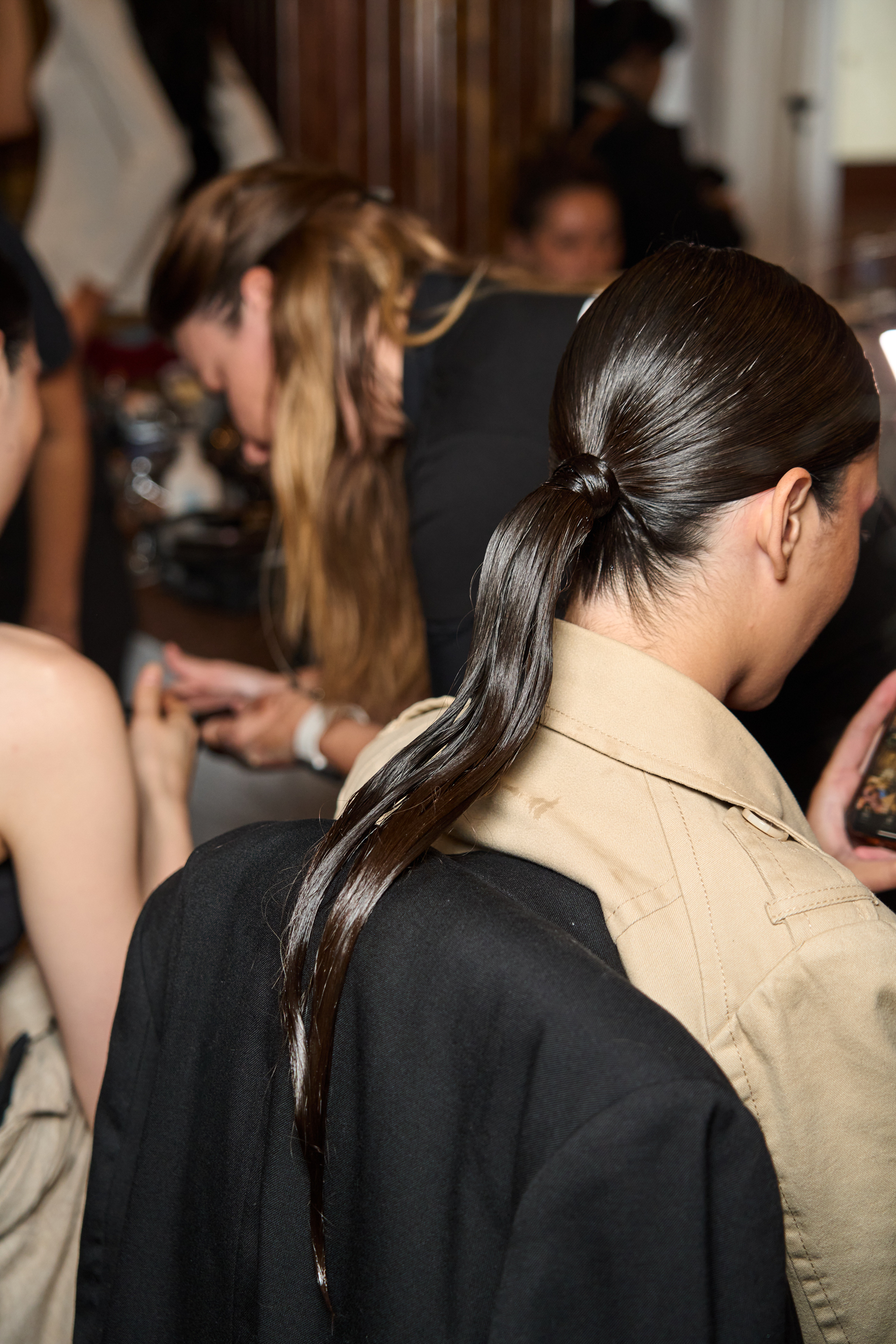 Malan Breton Fantome Spring 2025 Fashion Show Backstage