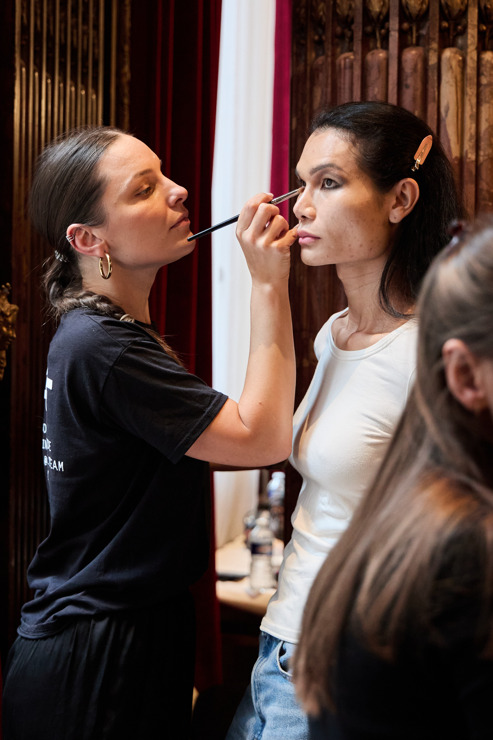 Malan Breton Fantome Spring 2025 Fashion Show Backstage