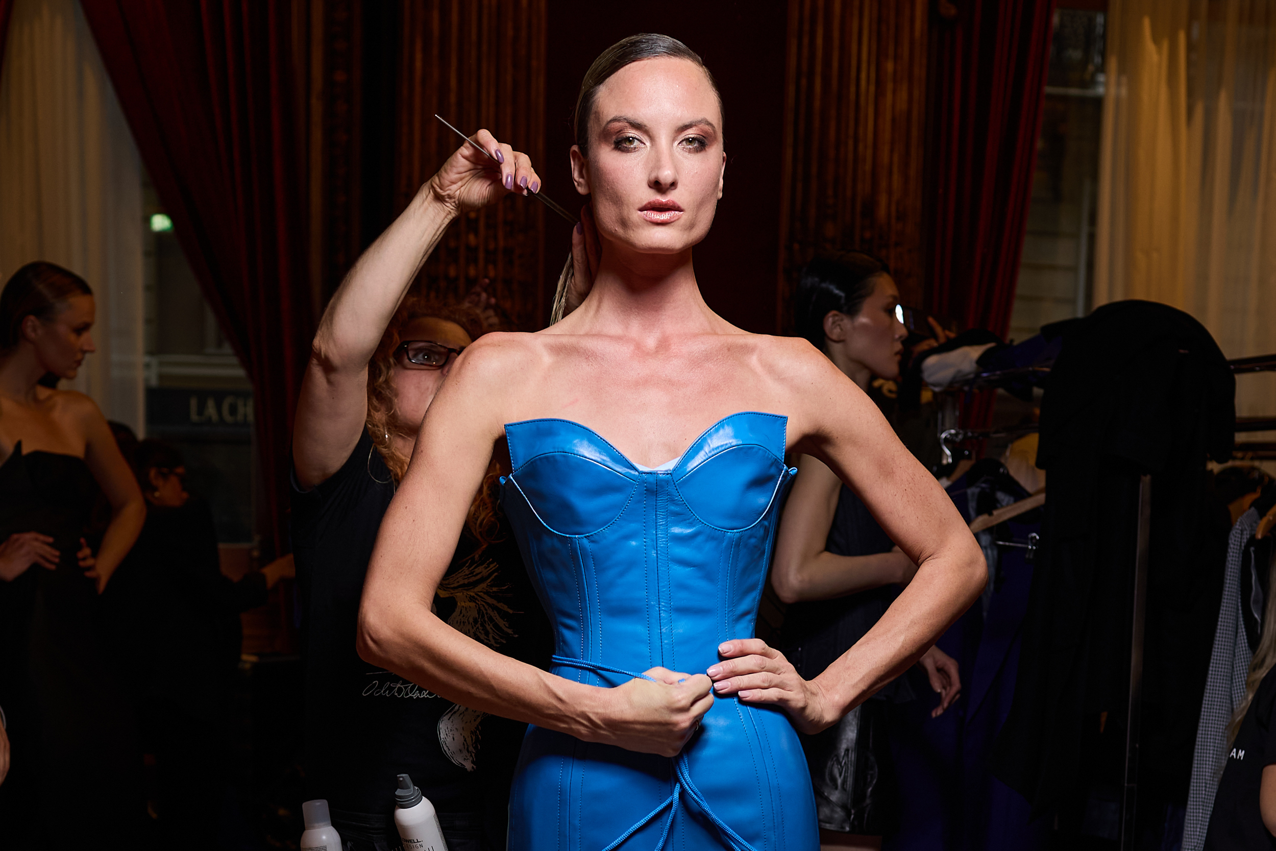 Malan Breton Fantome Spring 2025 Fashion Show Backstage