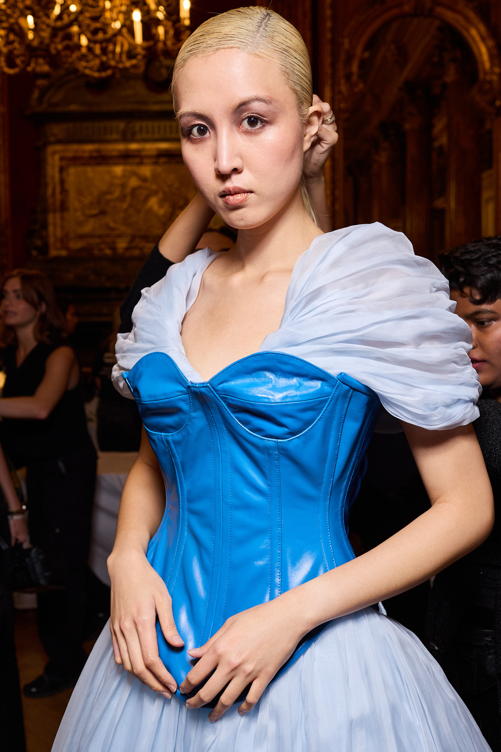 Malan Breton Fantome Spring 2025 Fashion Show Backstage