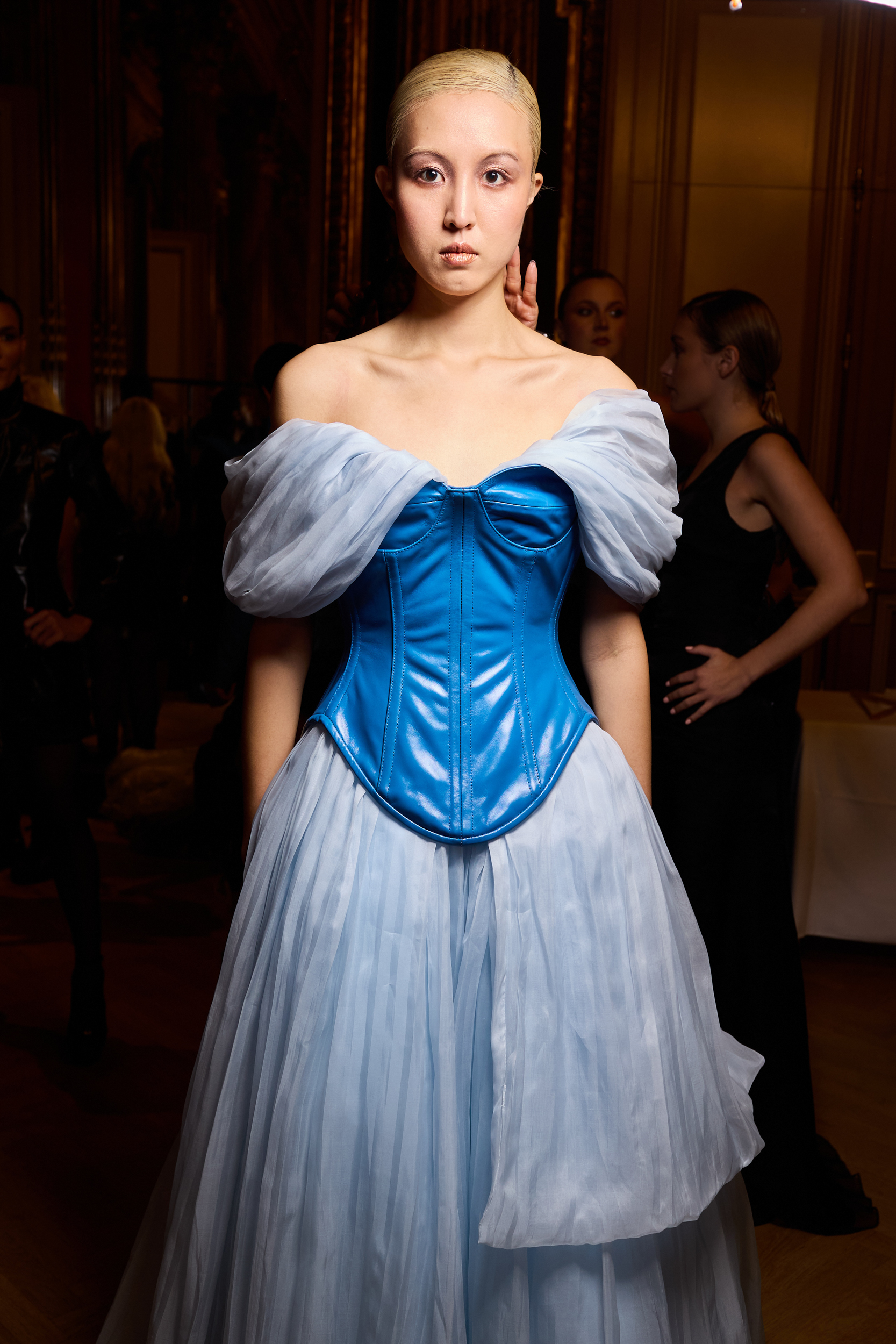 Malan Breton Fantome Spring 2025 Fashion Show Backstage