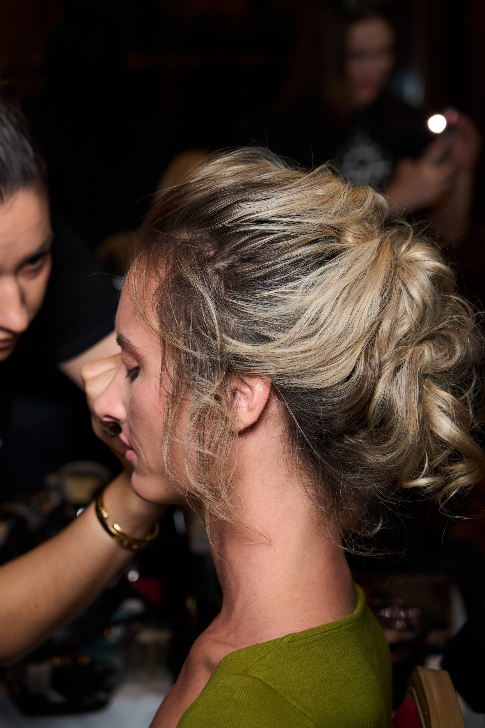 Malan Breton Fantome Spring 2025 Fashion Show Backstage