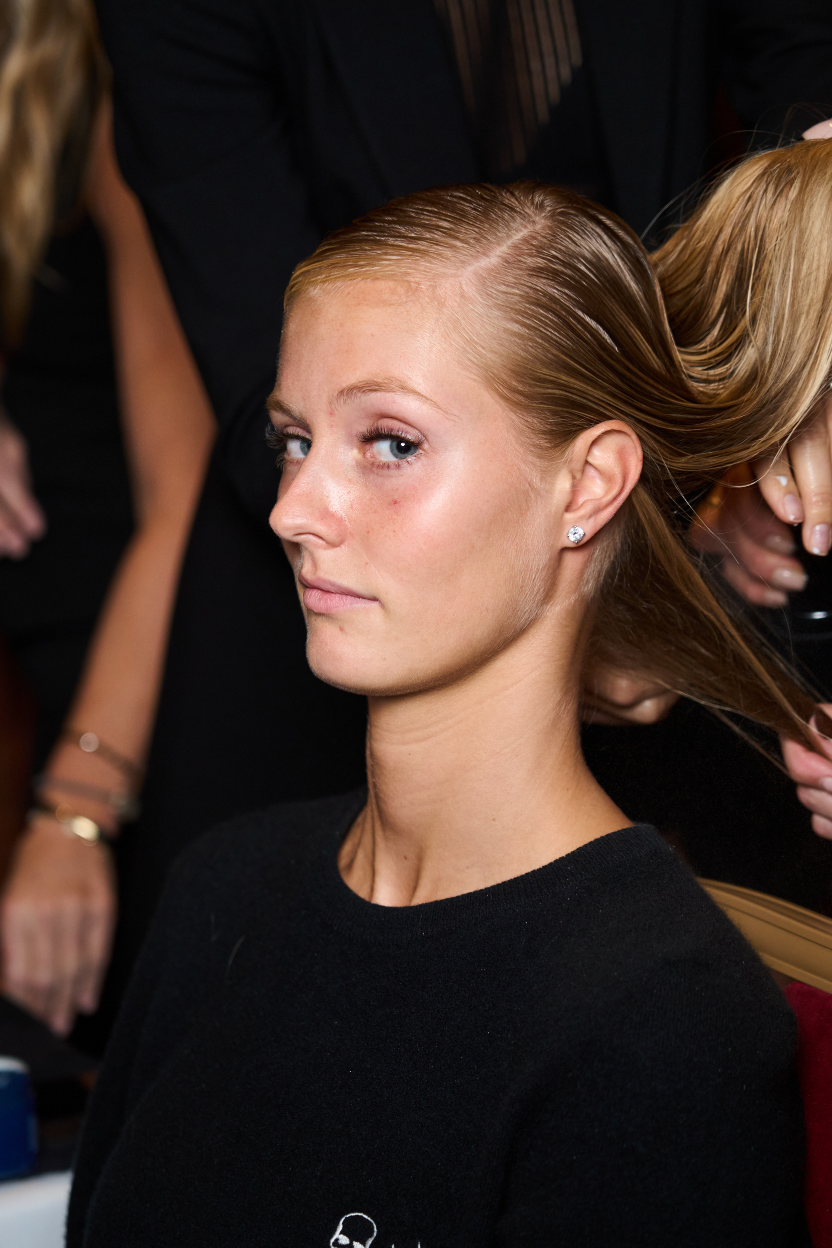 Malan Breton Fantome Spring 2025 Fashion Show Backstage