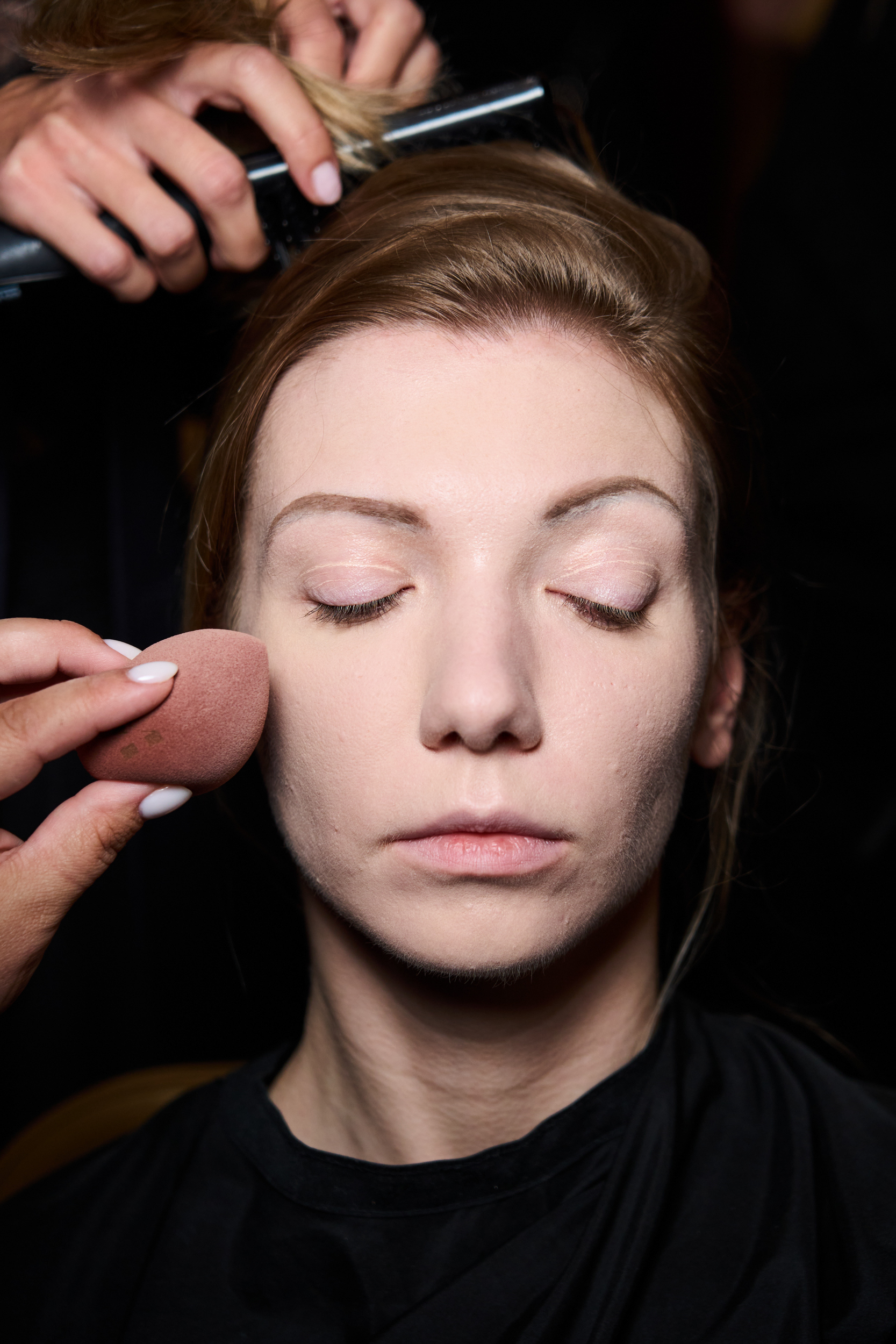 Malan Breton Fantome Spring 2025 Fashion Show Backstage