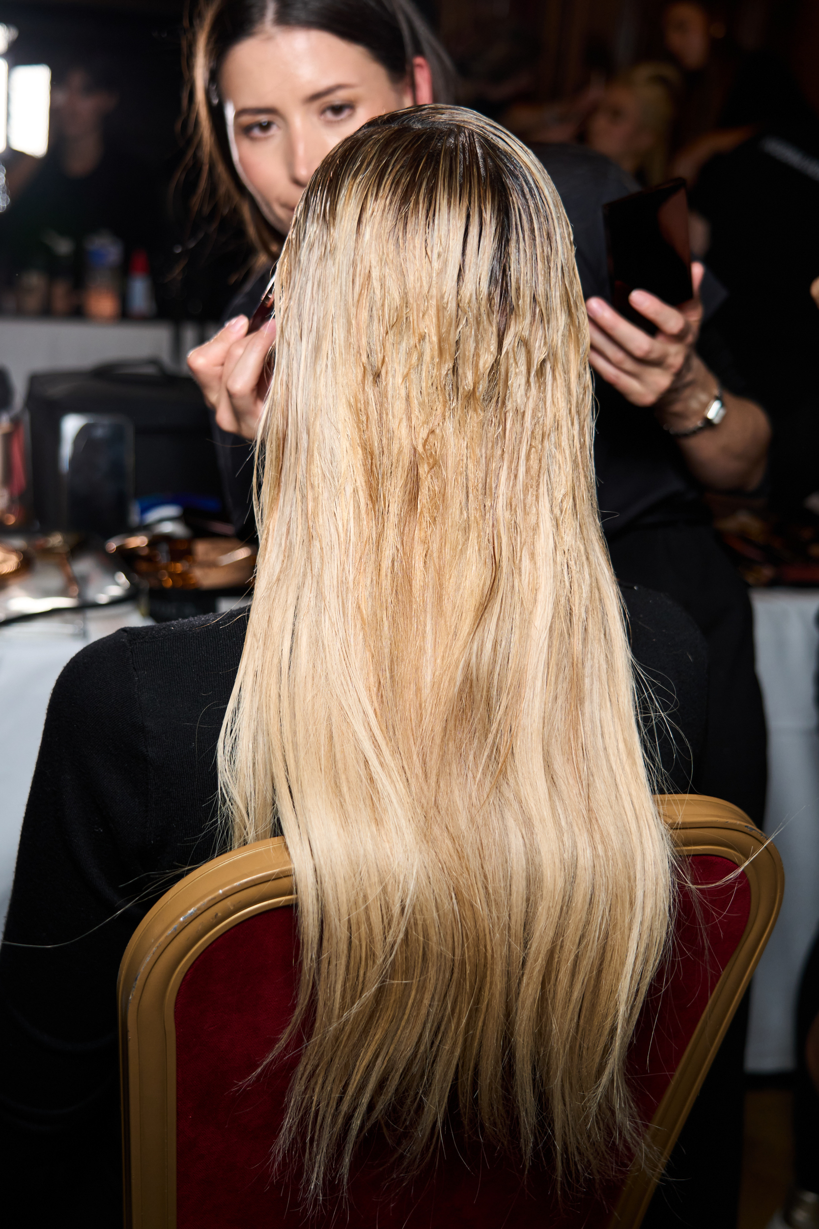 Malan Breton Fantome Spring 2025 Fashion Show Backstage