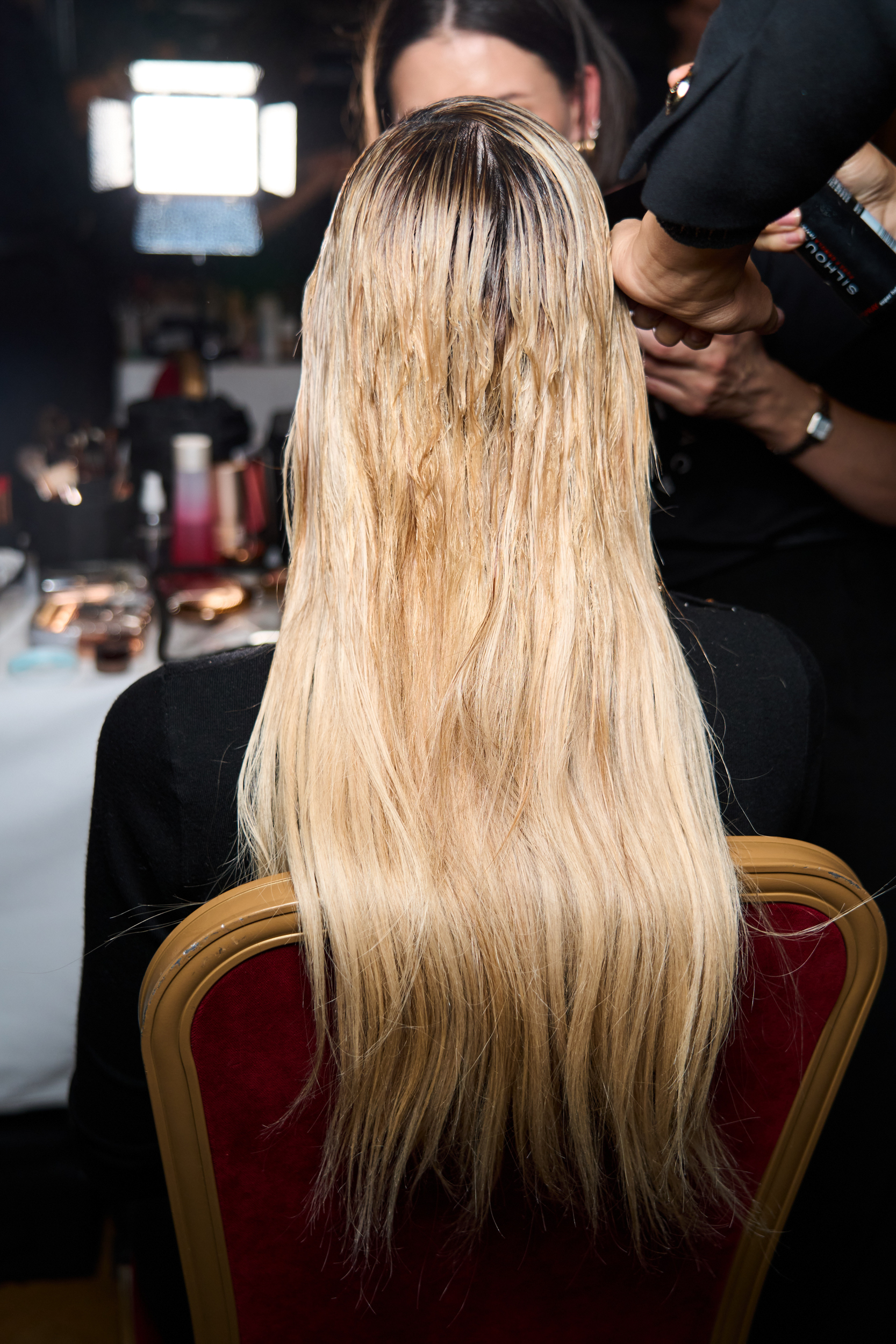 Malan Breton Fantome Spring 2025 Fashion Show Backstage