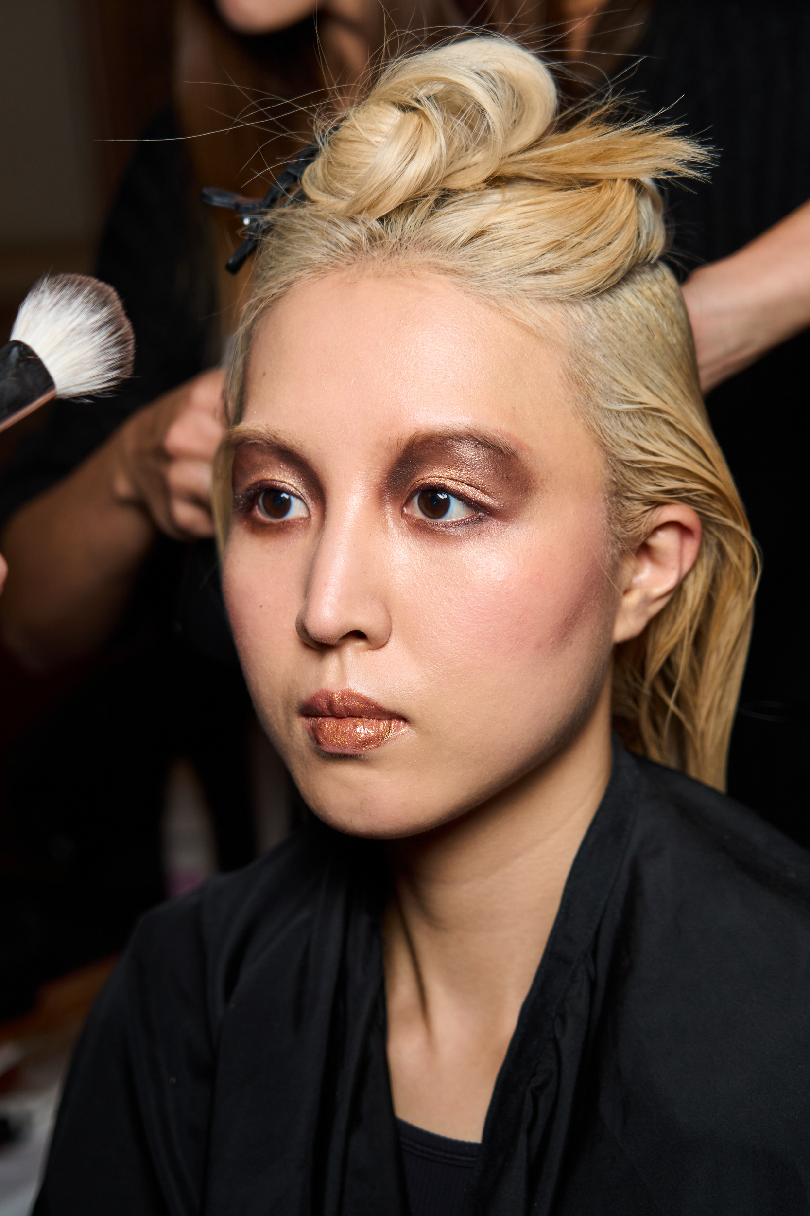 Malan Breton Fantome Spring 2025 Fashion Show Backstage