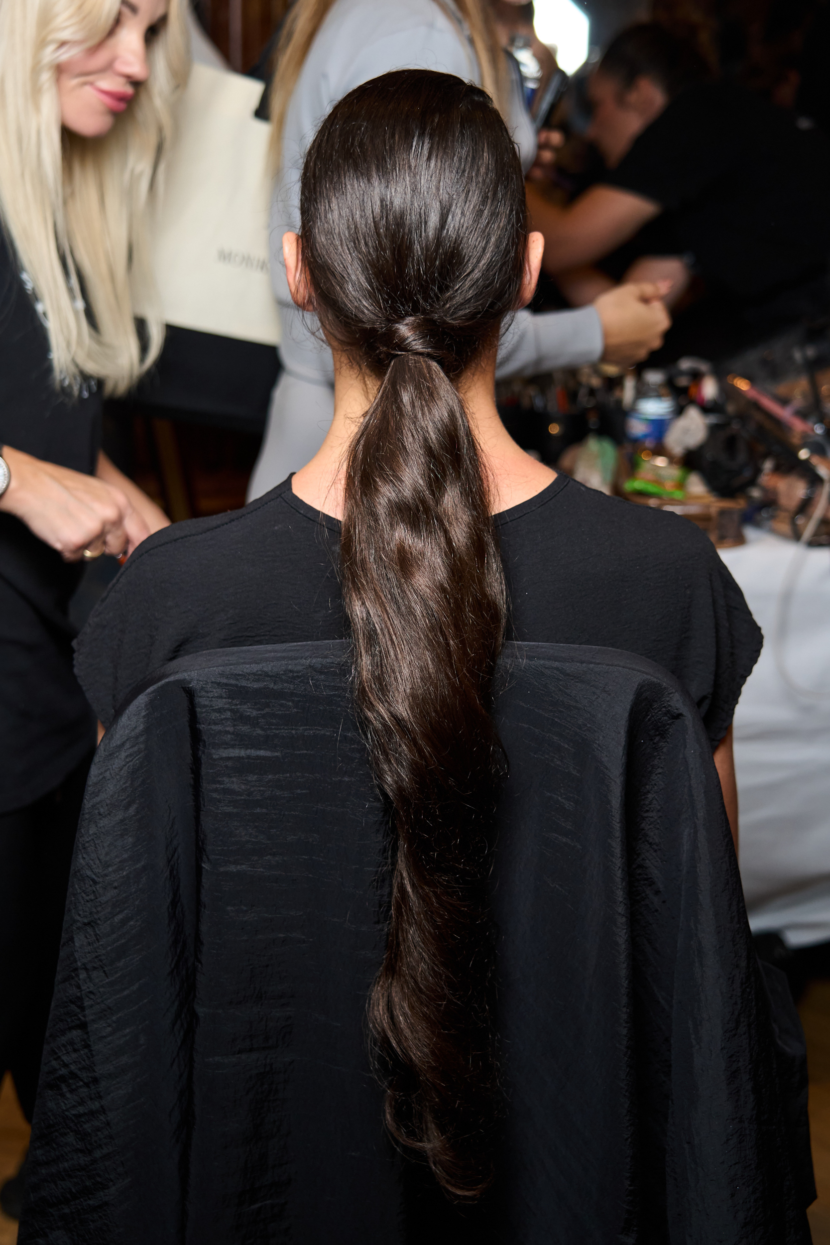 Malan Breton Fantome Spring 2025 Fashion Show Backstage