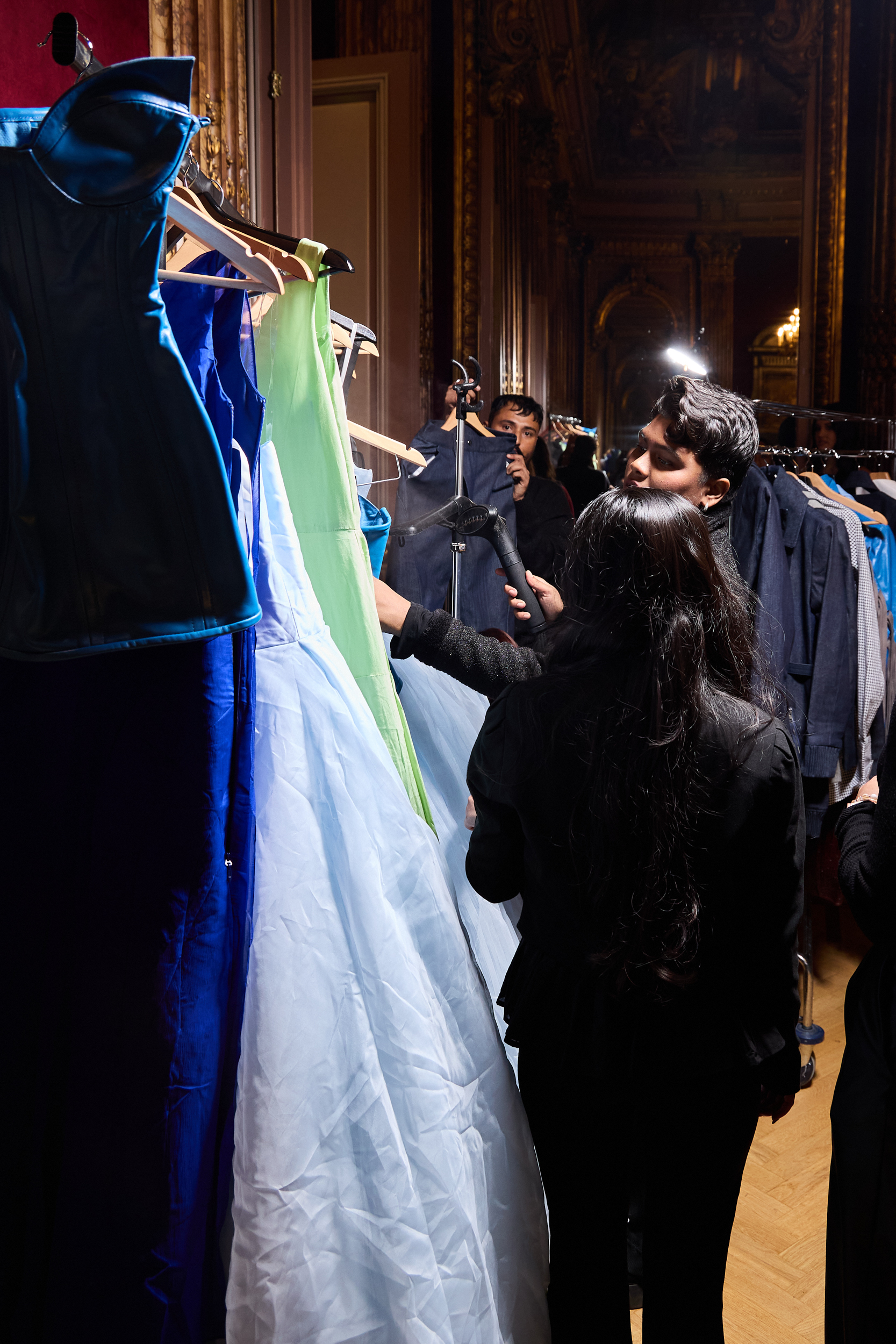 Malan Breton Fantome Spring 2025 Fashion Show Backstage