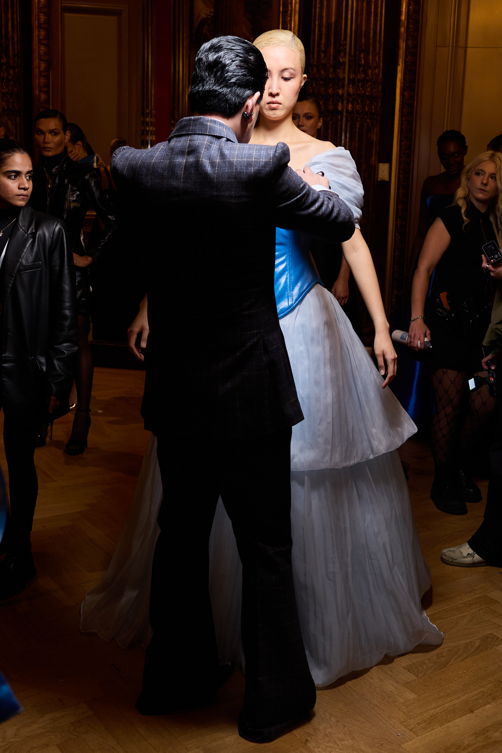 Malan Breton Fantome Spring 2025 Fashion Show Backstage