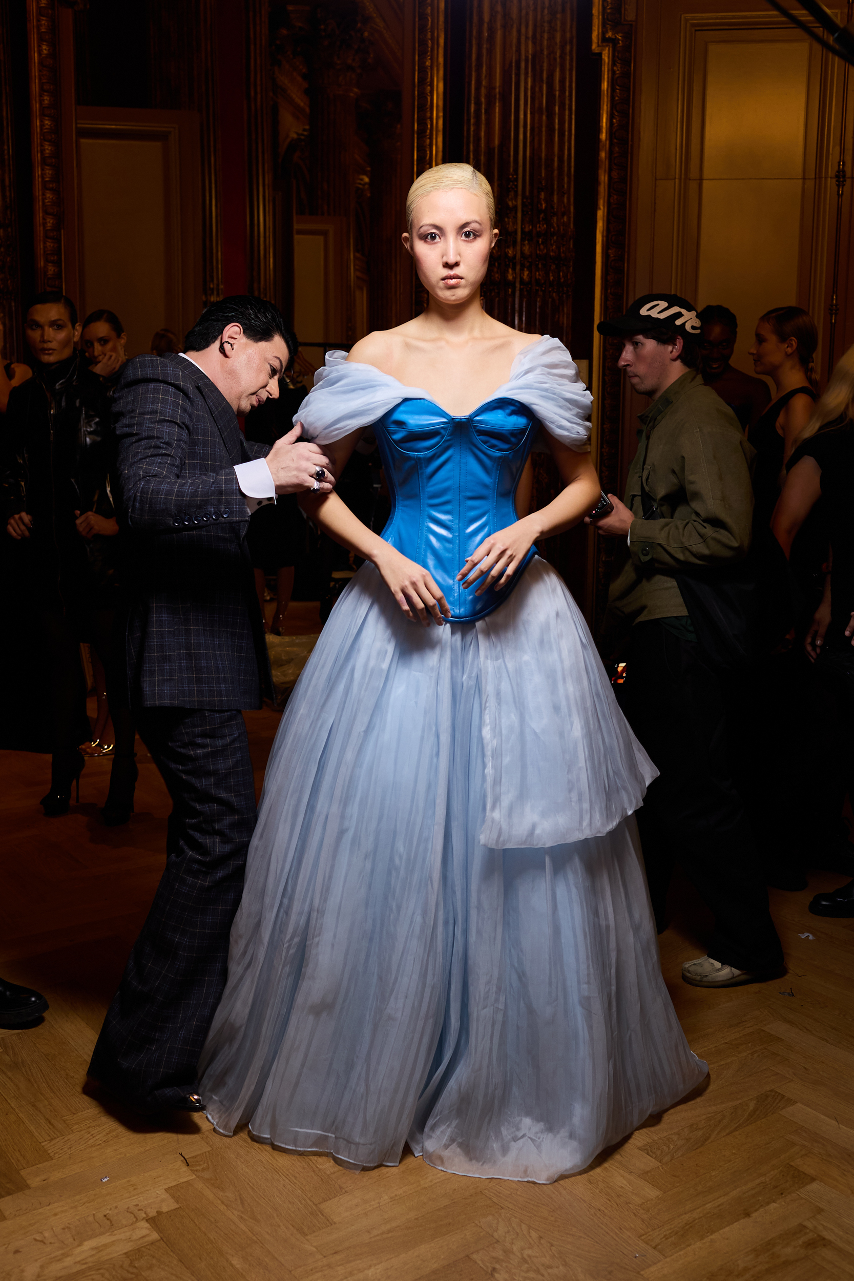 Malan Breton Fantome Spring 2025 Fashion Show Backstage