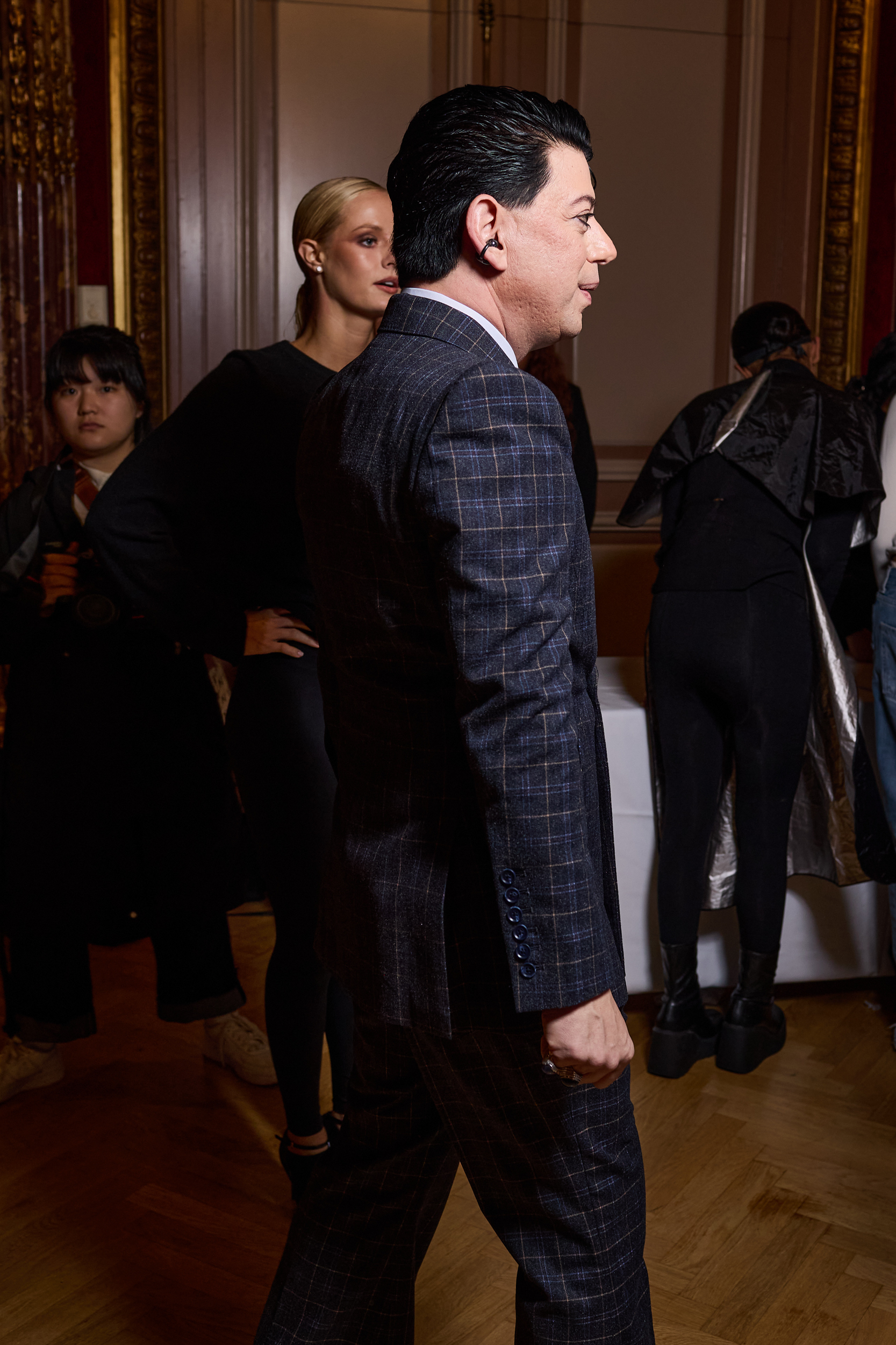 Malan Breton Fantome Spring 2025 Fashion Show Backstage