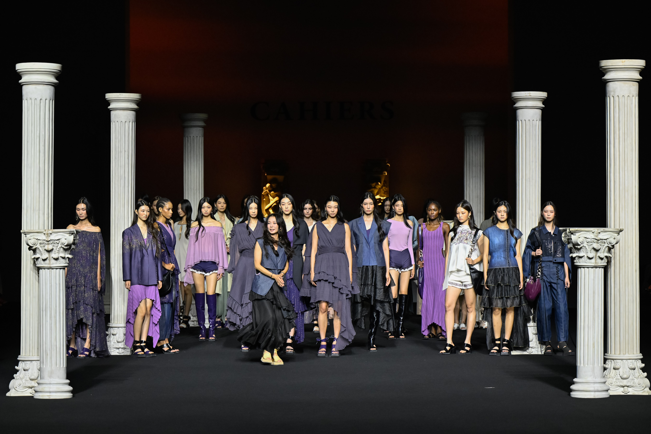 Cahiers Spring 2025 Fashion Show 