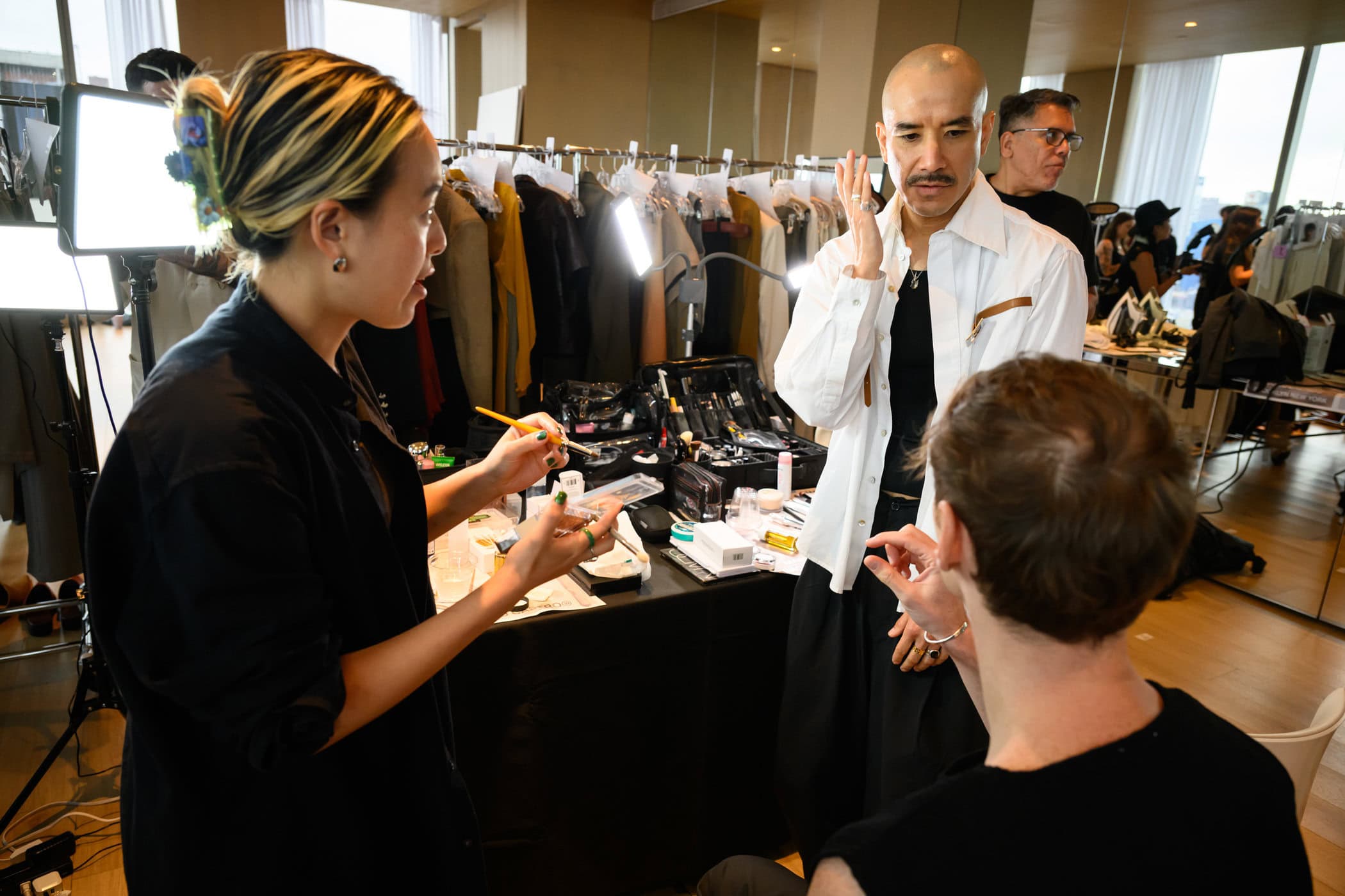 Campillo Spring 2025 Fashion Show Backstage