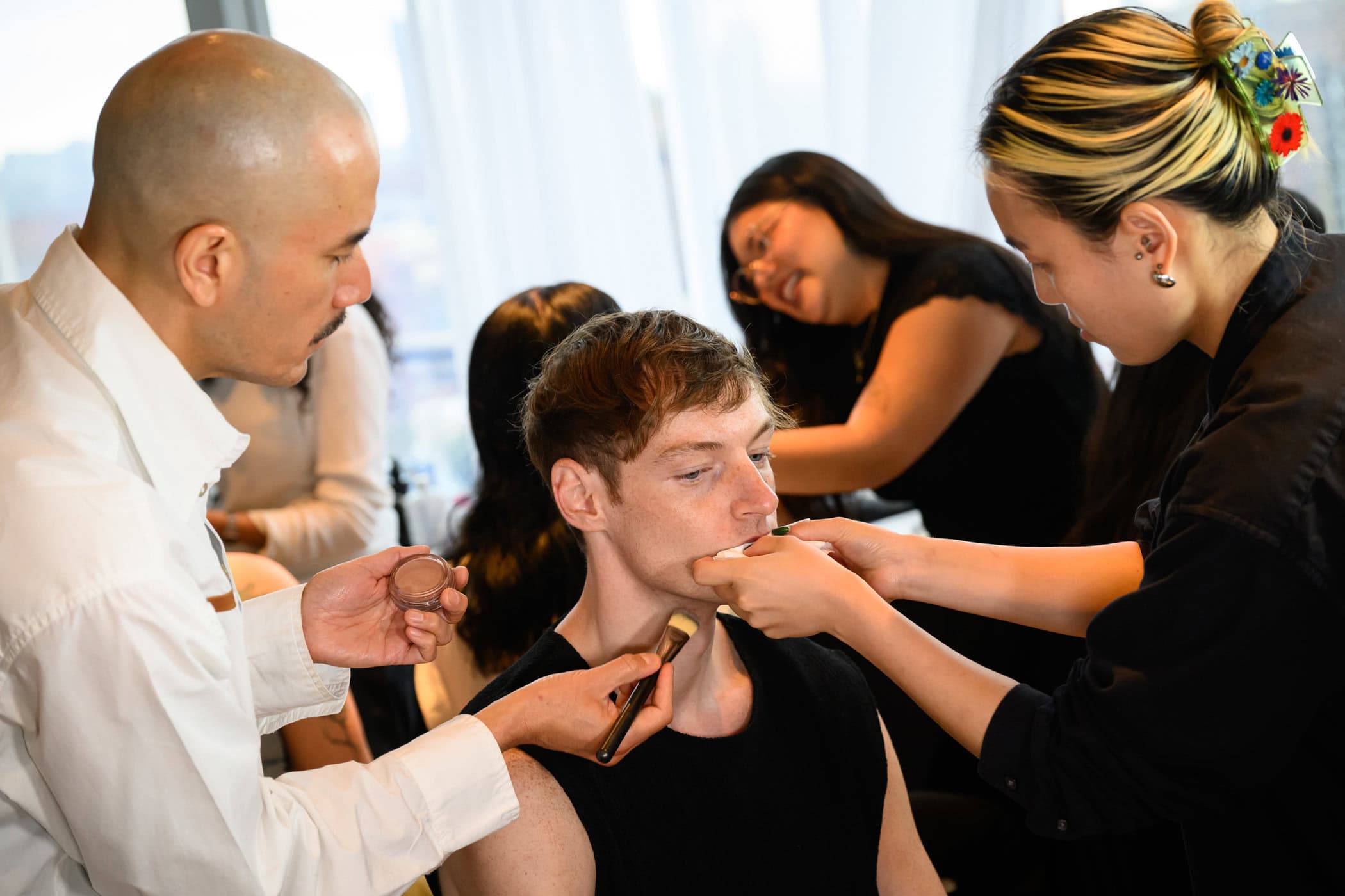 Campillo Spring 2025 Fashion Show Backstage