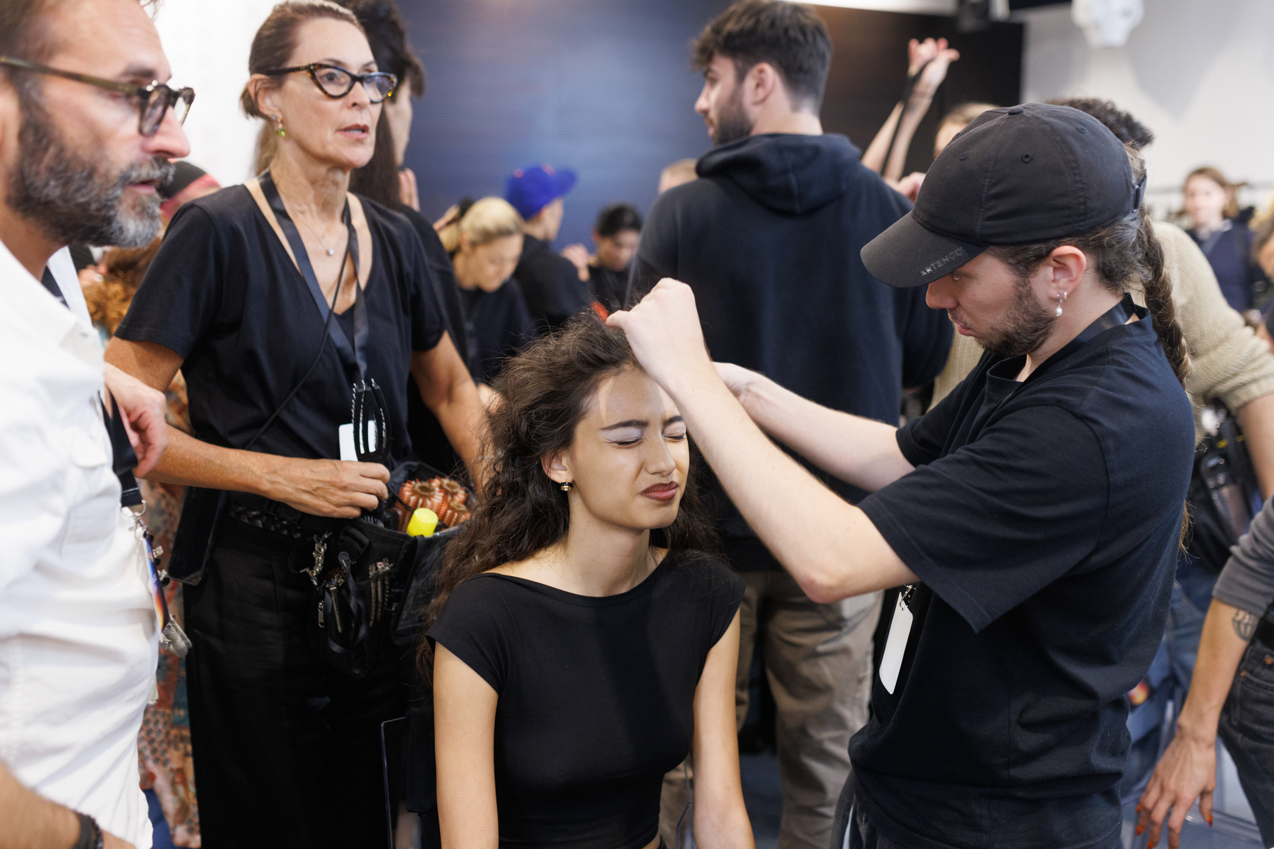 Casablanca Spring 2025 Fashion Show Backstage