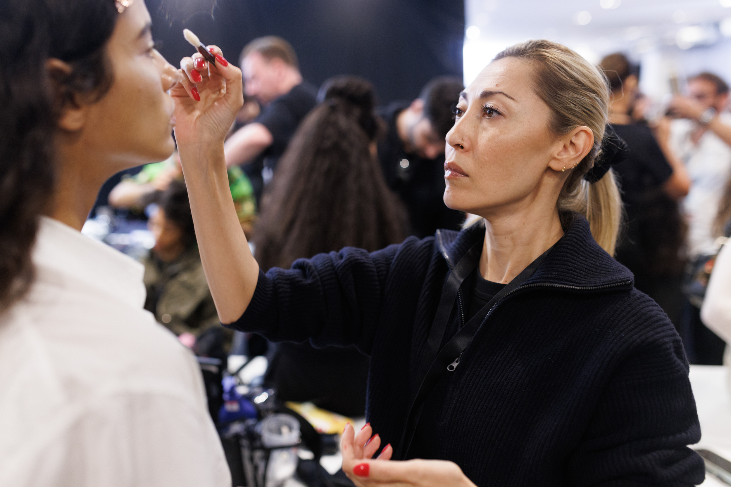 Casablanca Spring 2025 Fashion Show Backstage