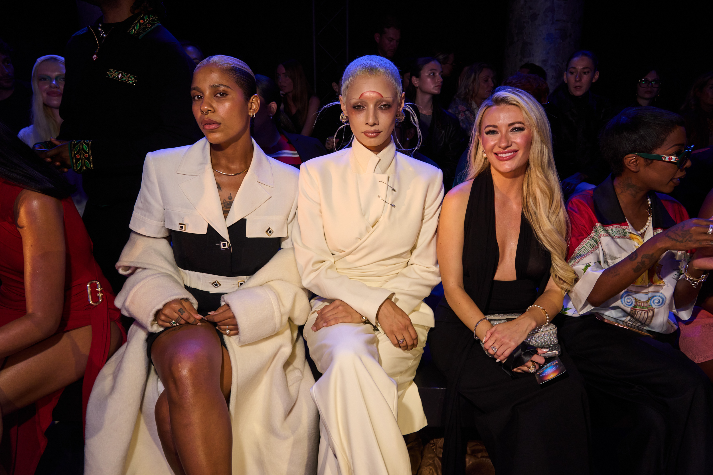 Casablanca Spring 2025 Fashion Show Front Row